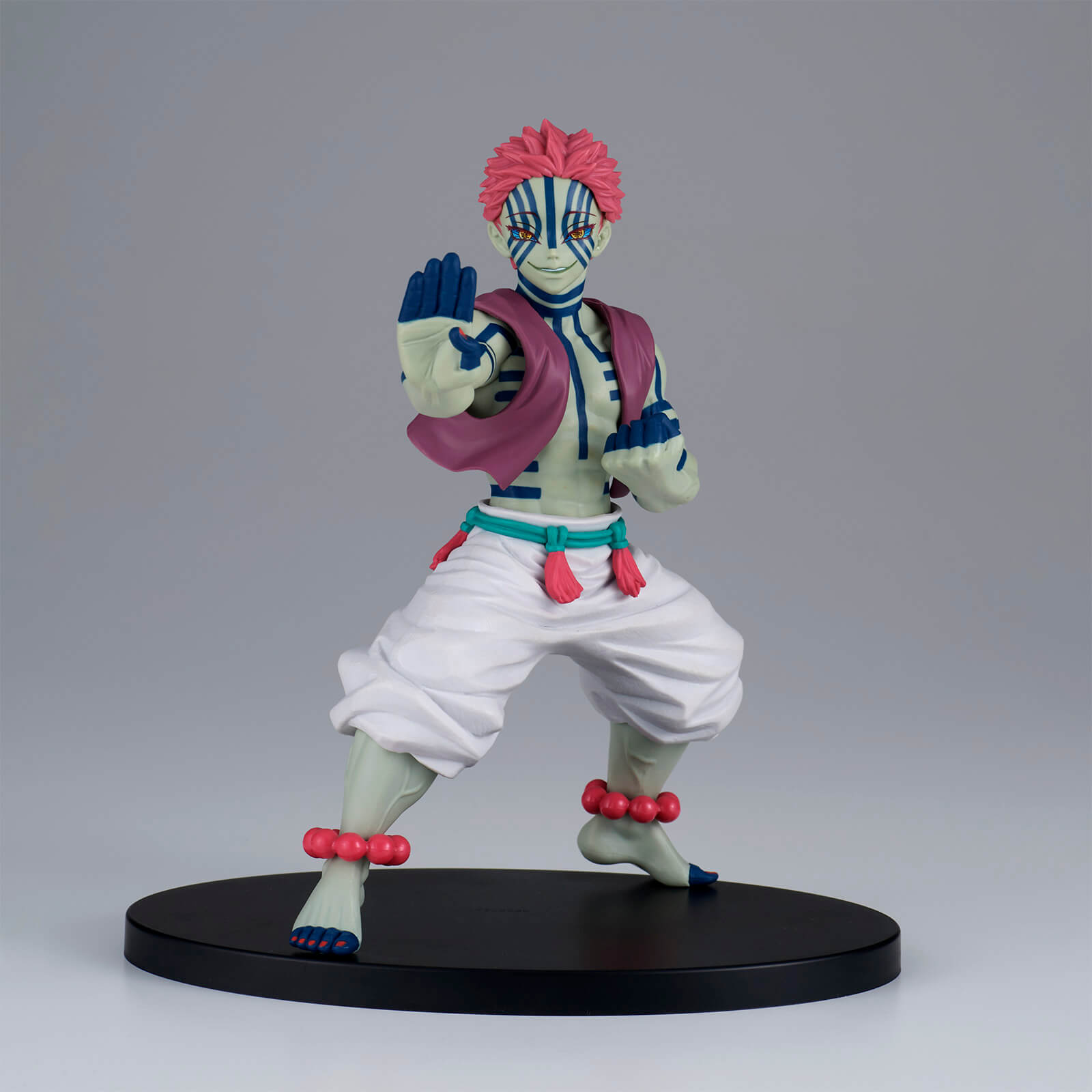 Banpresto Demon Slayer: Kimetsu No Yaiba Vibration Stars-Kyojuro Rengoku & Akaza-(B:Akaza) Statue