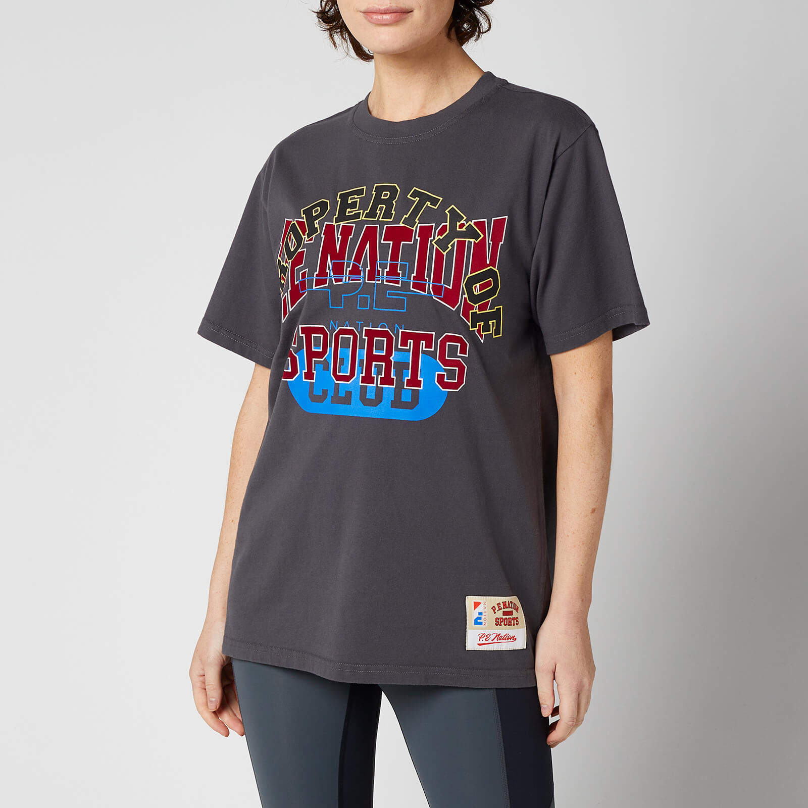 P.E Nation Women's Game Day T-Shirt - Charcoal - XS