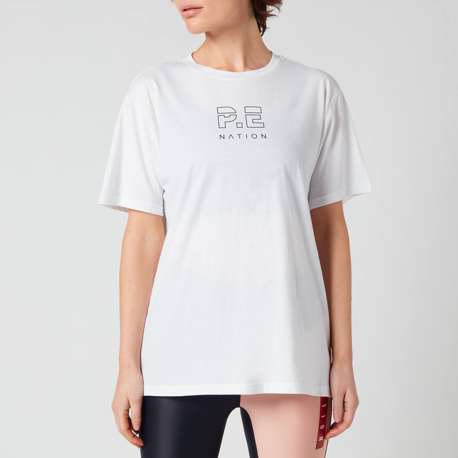 P.E Nation Women's Heads Up T-Shirt - White - XS
