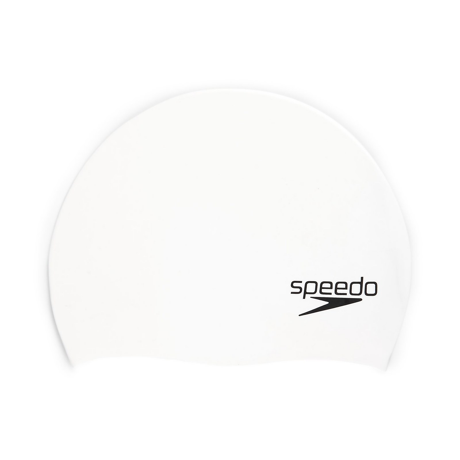 Speedo  Solid Silicone Cap - Elastomeric Fit - One Size    : White (13236263 5053744805733) photo