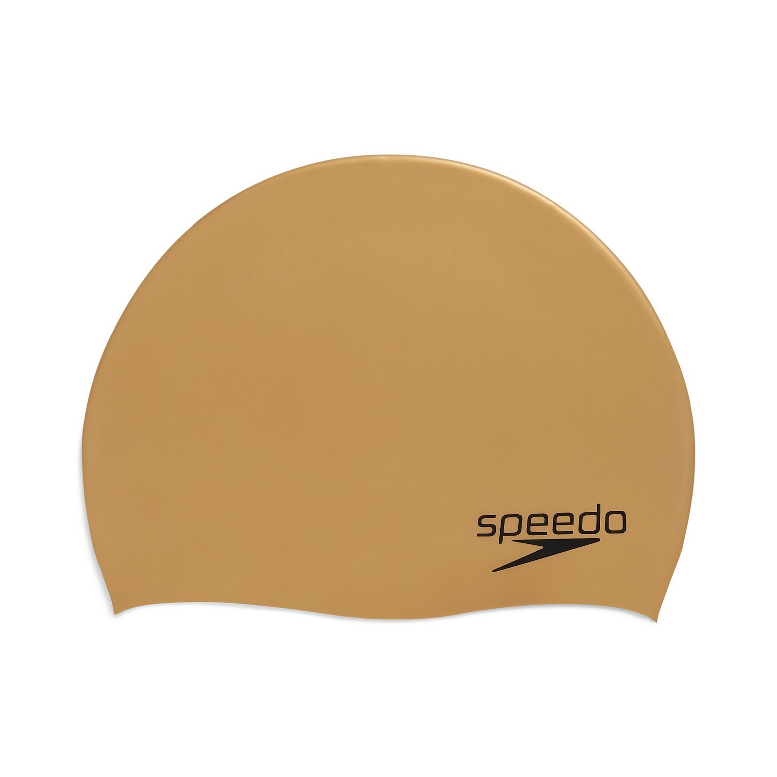 Speedo  Solid Silicone Cap - Elastomeric Fit - One Size    : Yellow (13236277 5053744805801) photo
