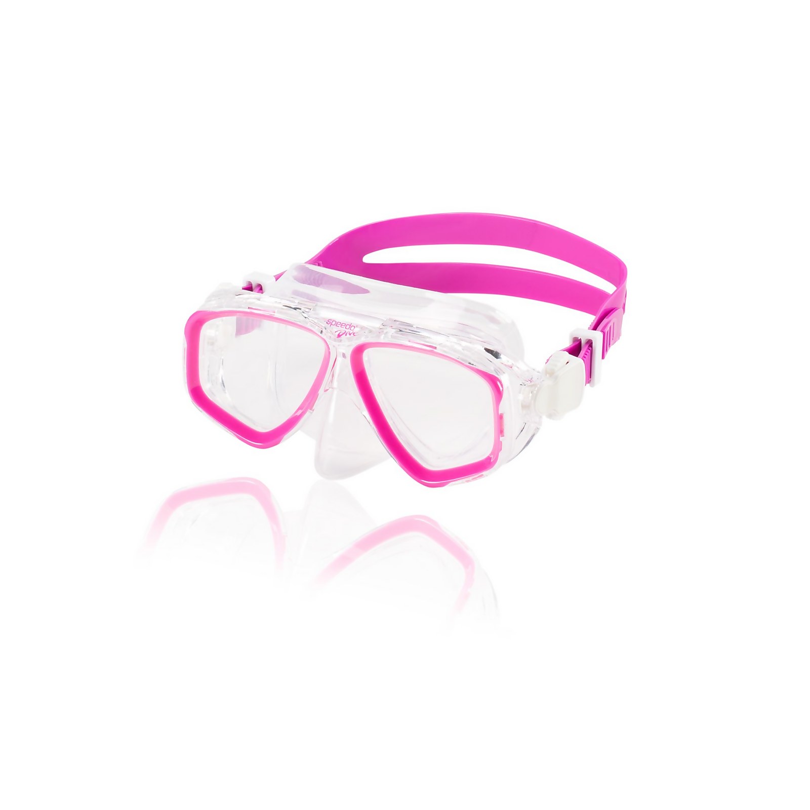 Speedo  Jr. Adventure Mask - One Size    : Pink (13236404 5053744806532) photo