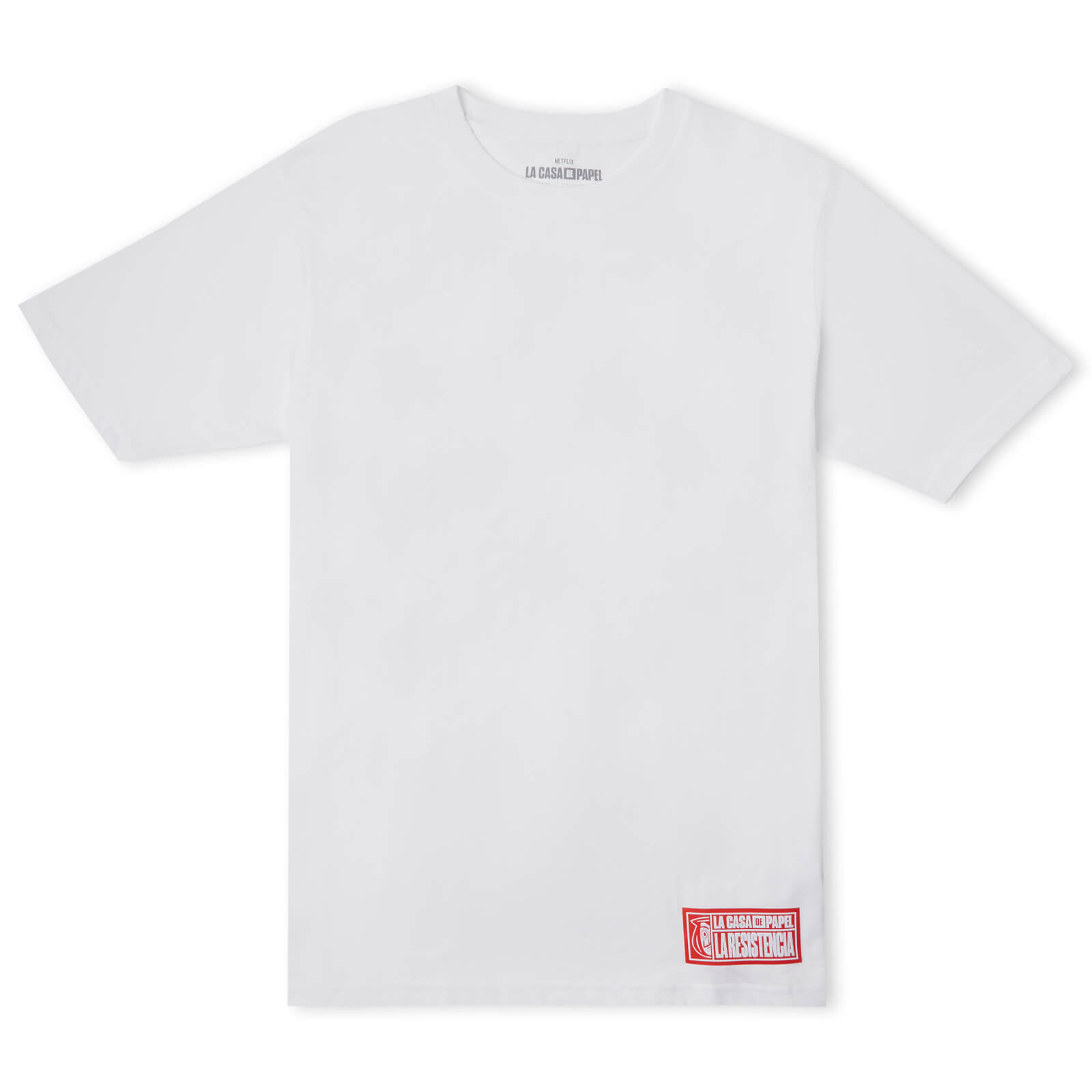 

La Casa de Papel La Resistencia T-Shirt Oversize - Blanc - M - Blanc