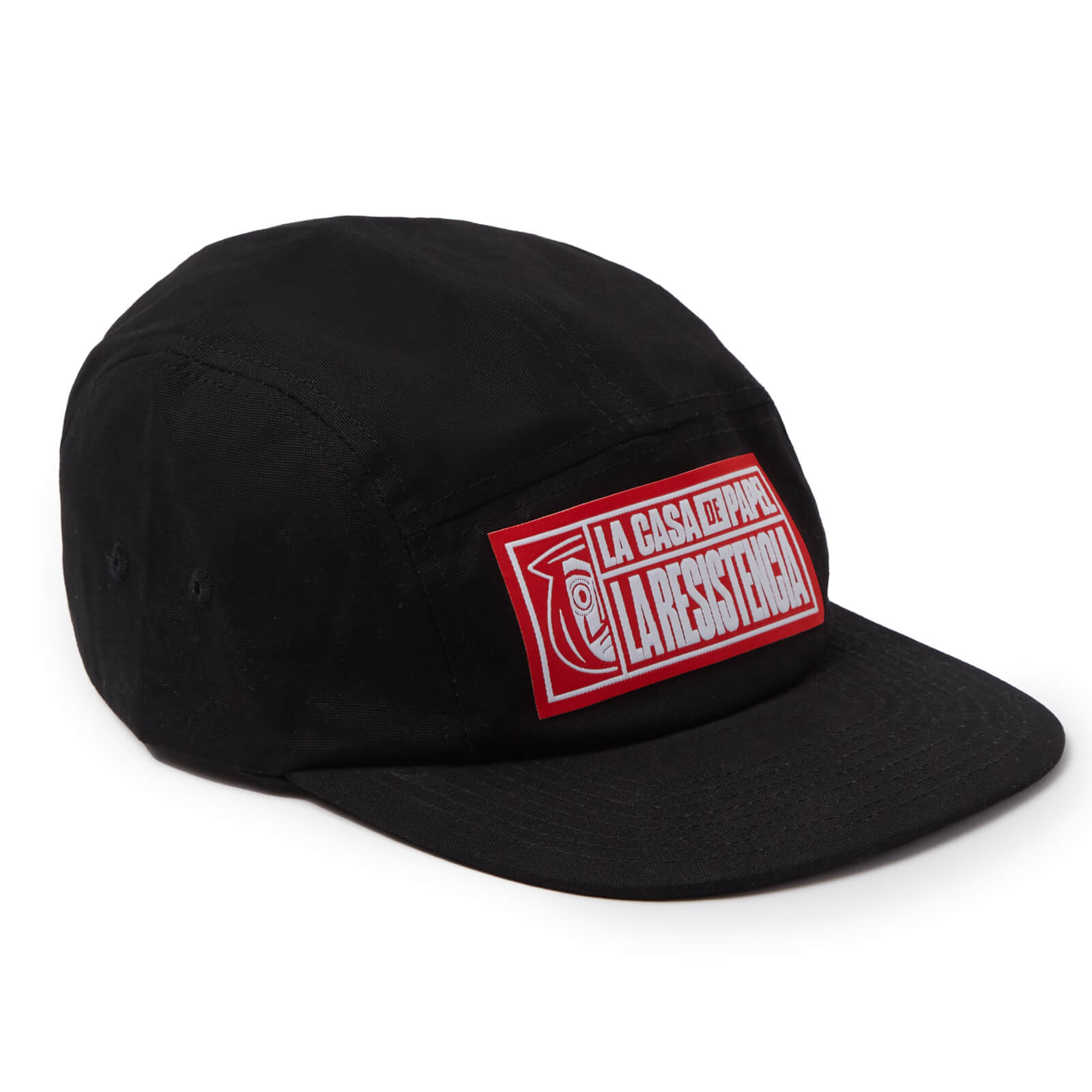 Money Heist La Resistencia 5-Panel Cap - Black