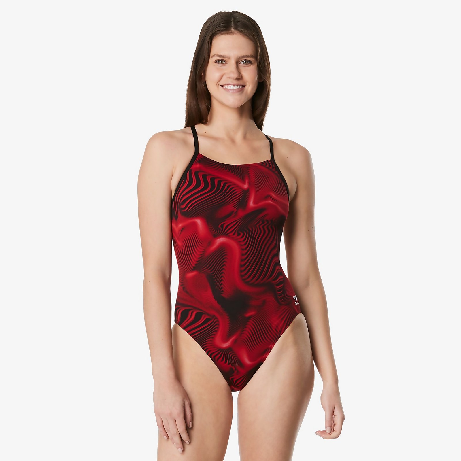 Speedo  Fusion Vibe CrossBack Onepiece - 20    : Red (13242500 5059937061023) photo