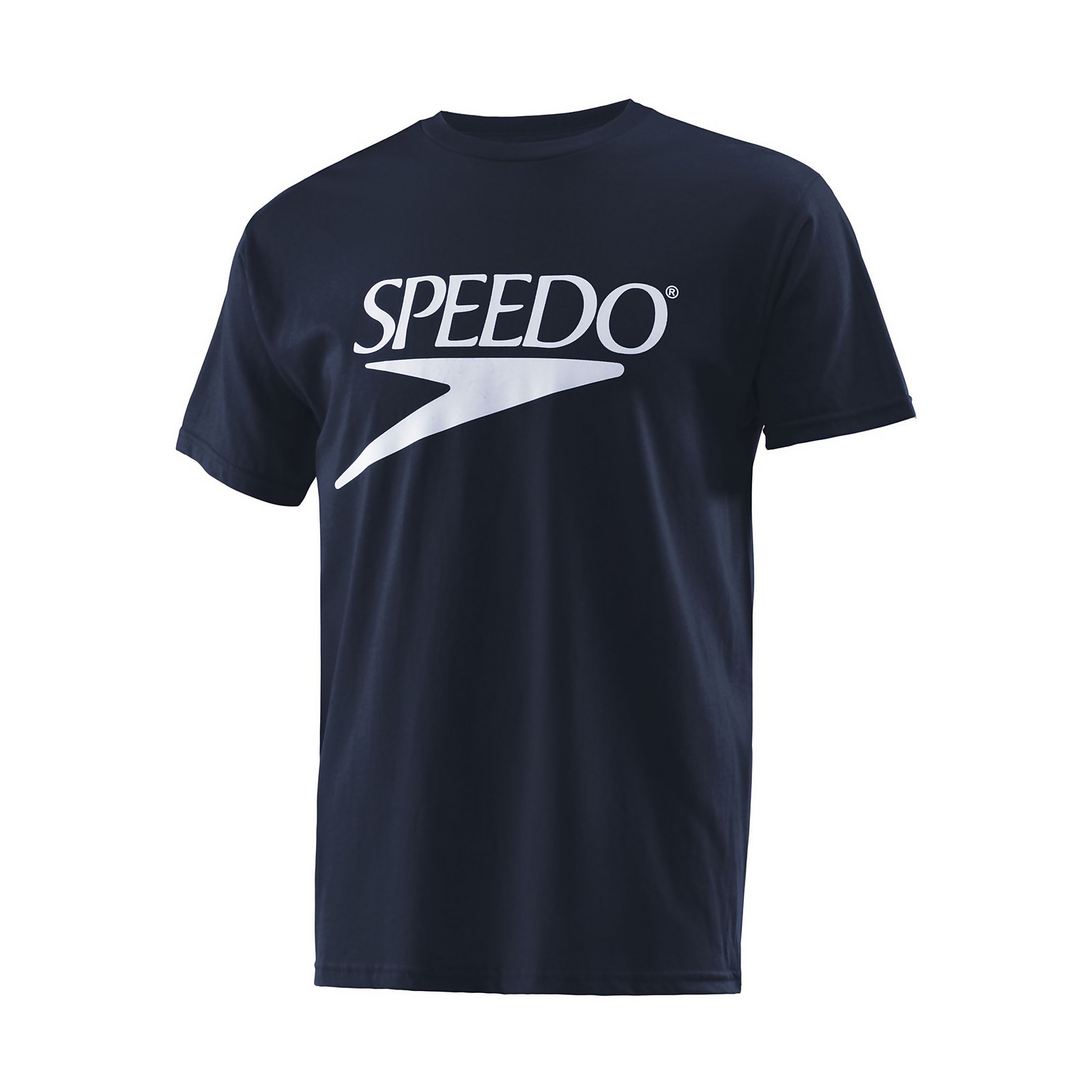 Speedo  Vintage Logo Short Sleeve Crew - L    : Navy (13243847 5053744833613) photo