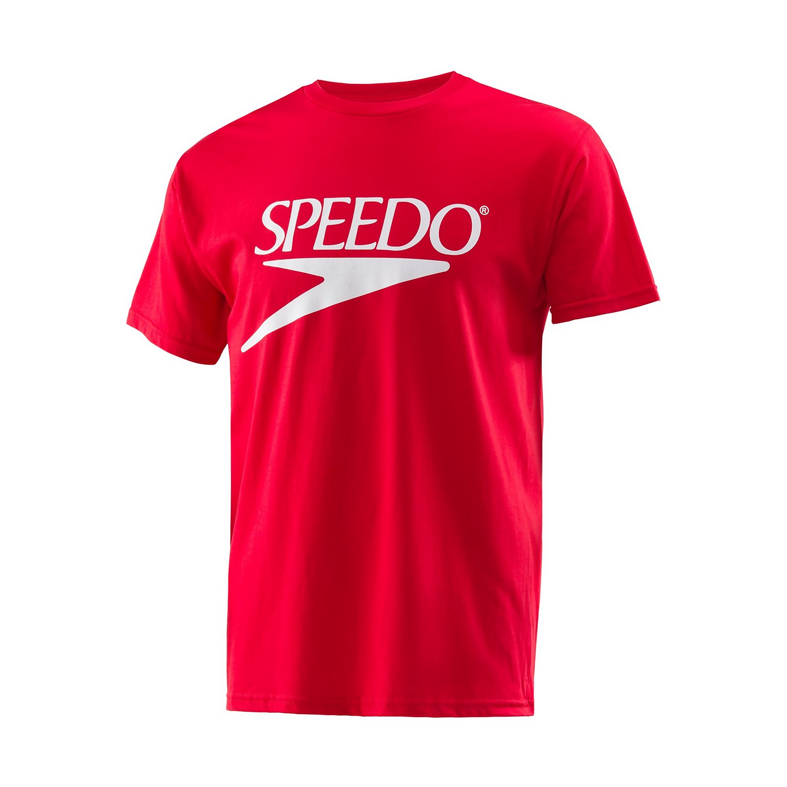 Speedo  Vintage Logo Short Sleeve Crew - M    : Red (13243852 5053744833750) photo