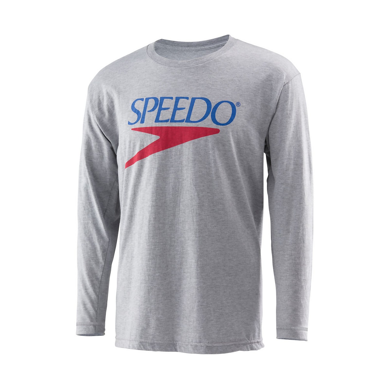 Speedo  Vintage Logo Long Sleeve Tee - S    : Gray (13243866 5053744833804) photo