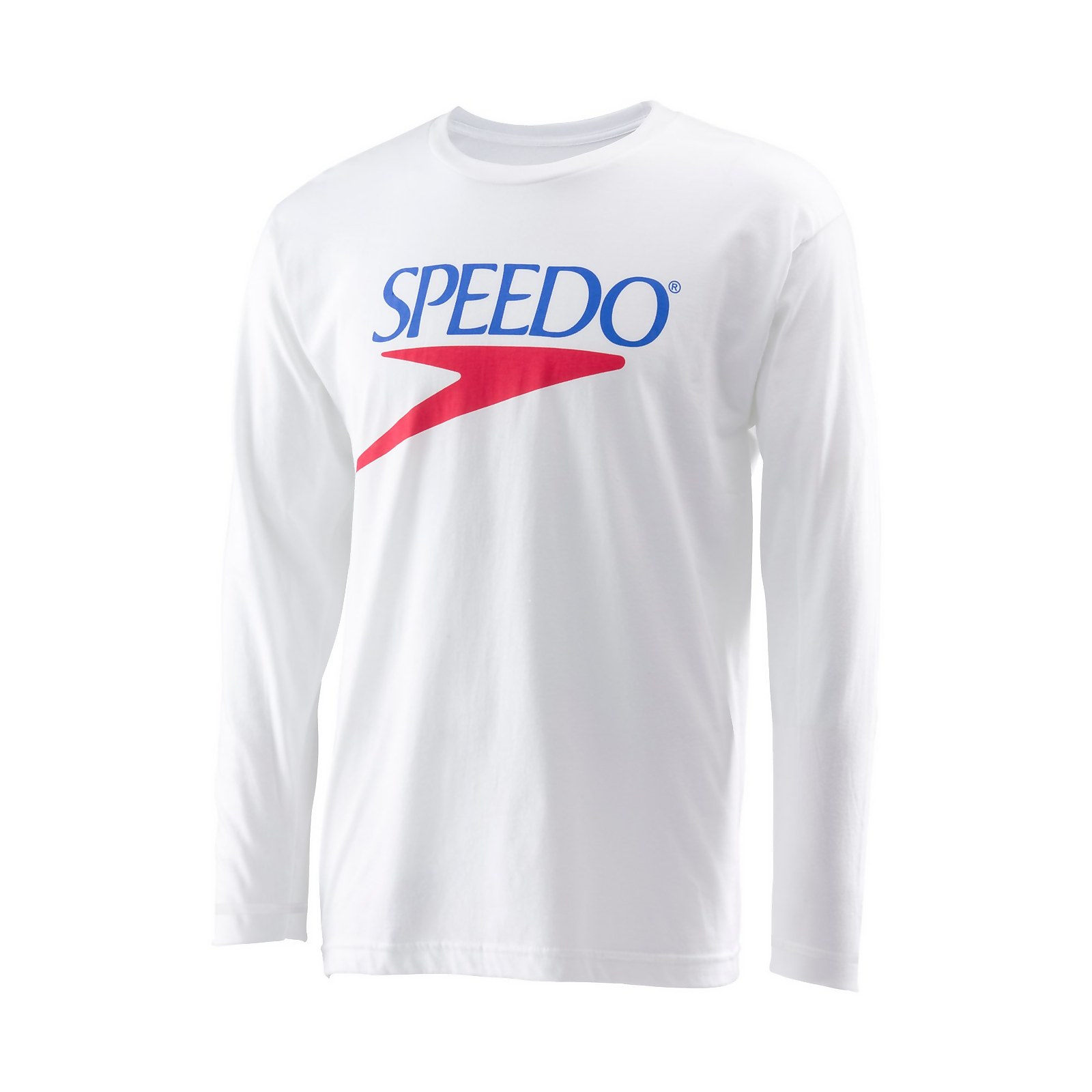 Speedo  Vintage Logo Long Sleeve Tee - L    : White