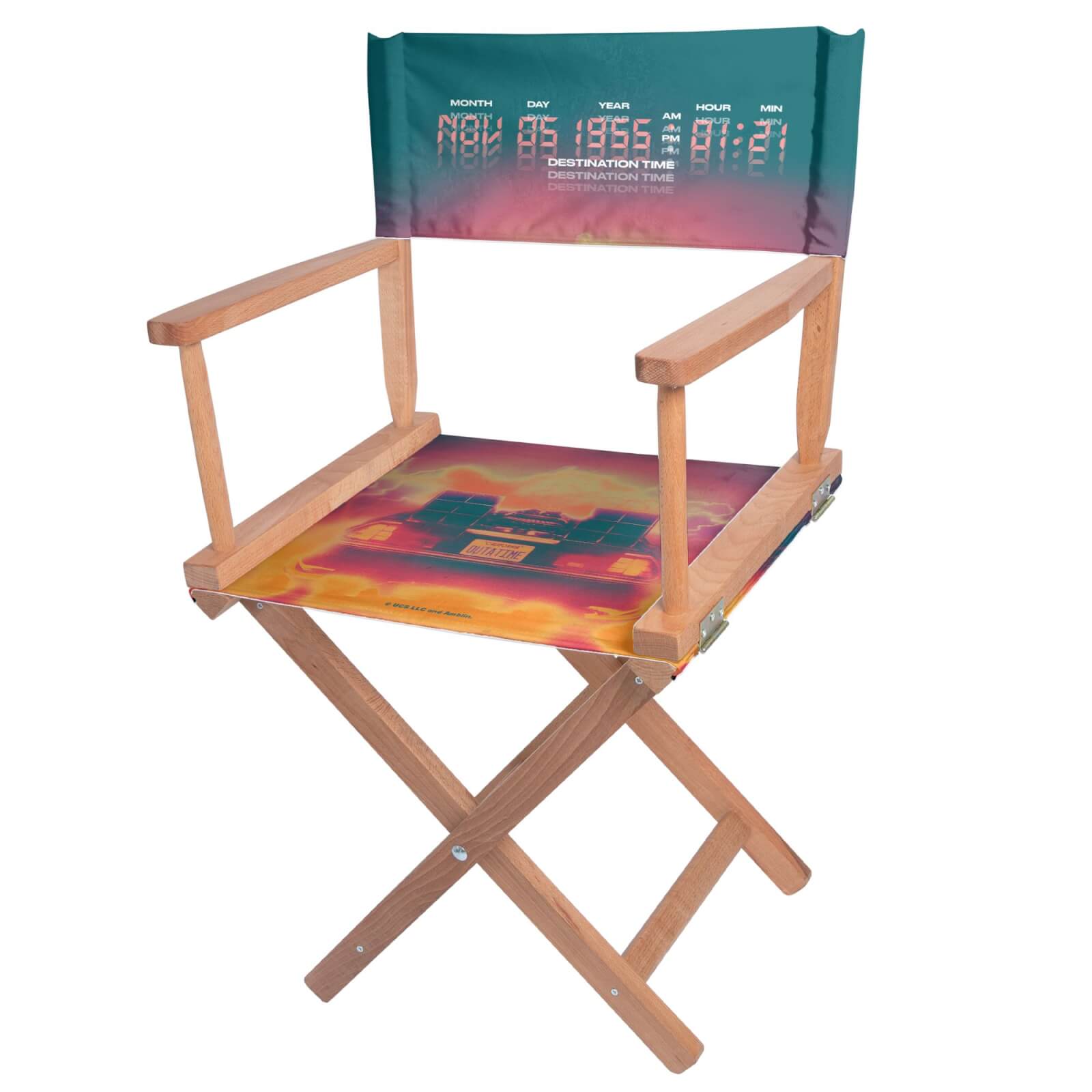 

Decorsome x Back To The Future Delorean Directors Chair