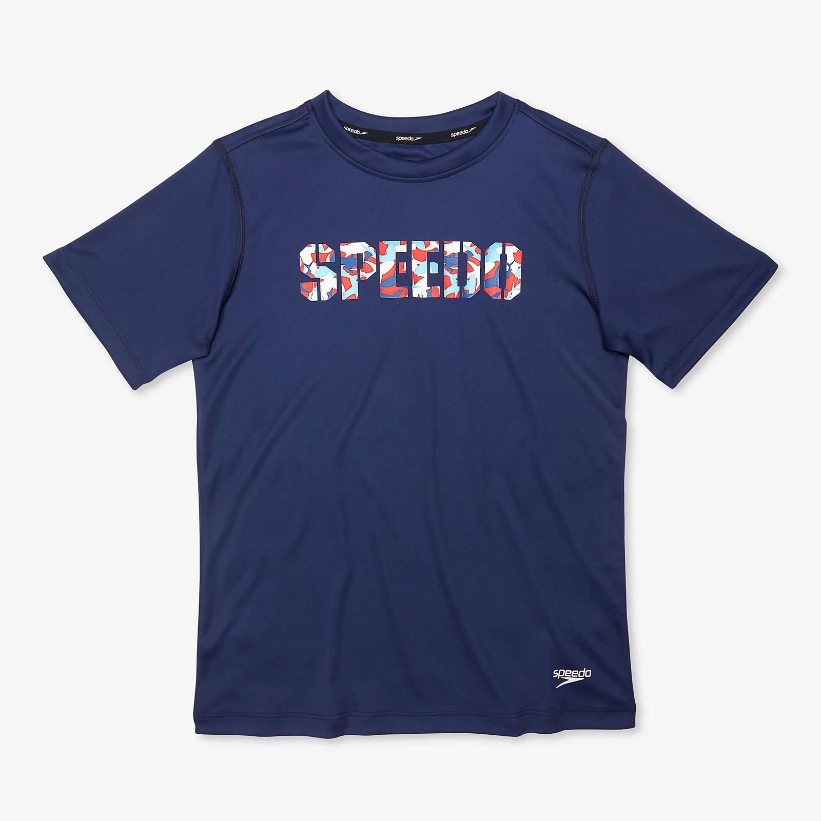 Speedo  Short Sleeve Graphic Swim Shirt - S    : Navy (13247532 5053744947723) photo