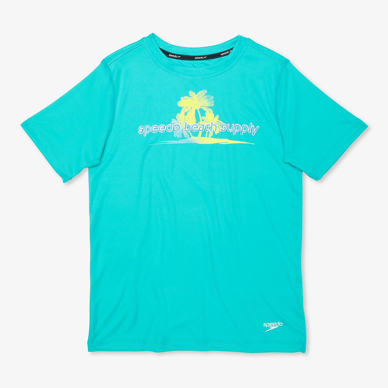 Speedo  Short Sleeve Graphic Swim Shirt - L    : Ceramic (13247624 5053744948973) photo