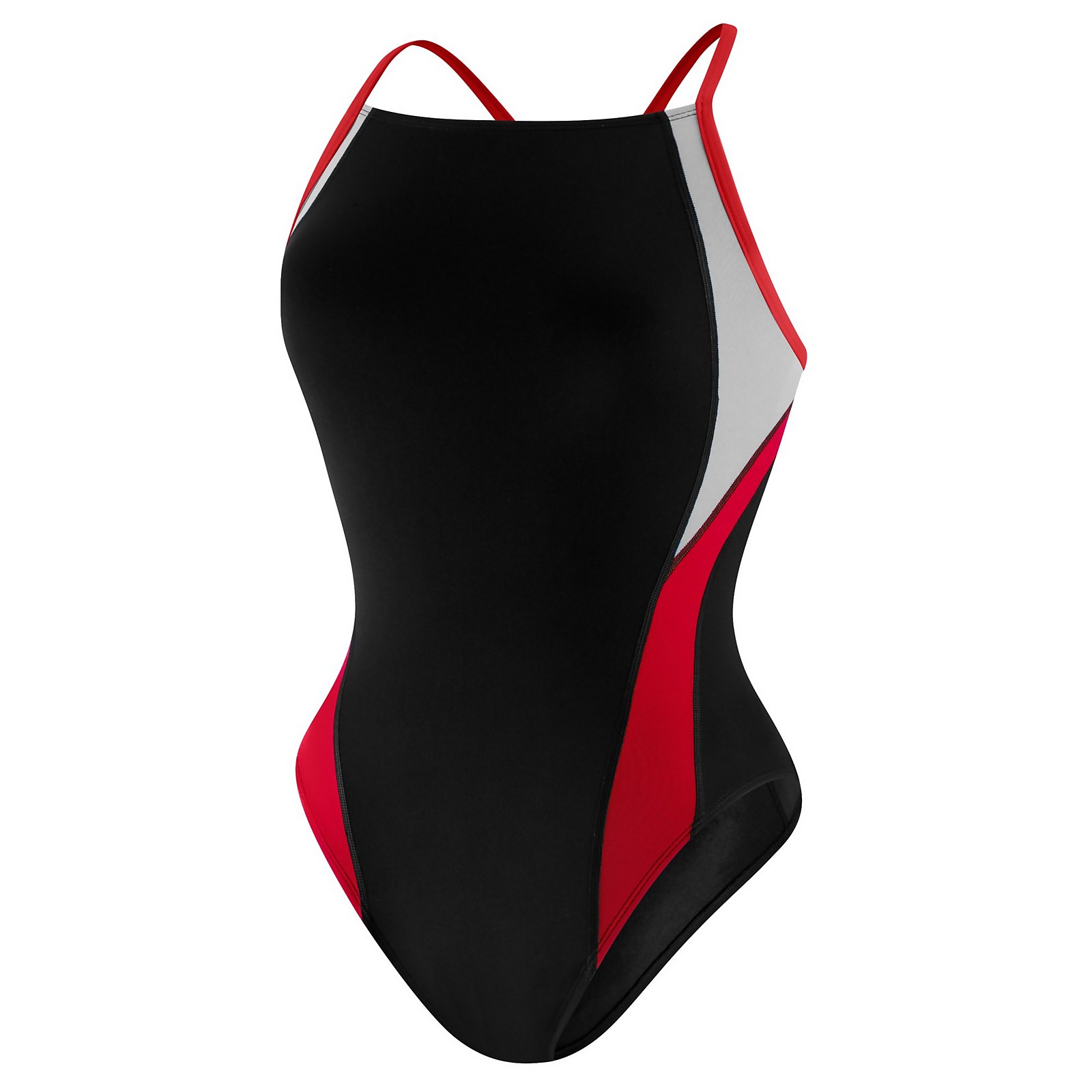Speedo  Launch Splice Youth Cross Back Onepiece -  Endurance+ - D28  YTH    : Red (13250939 5053744891729) photo
