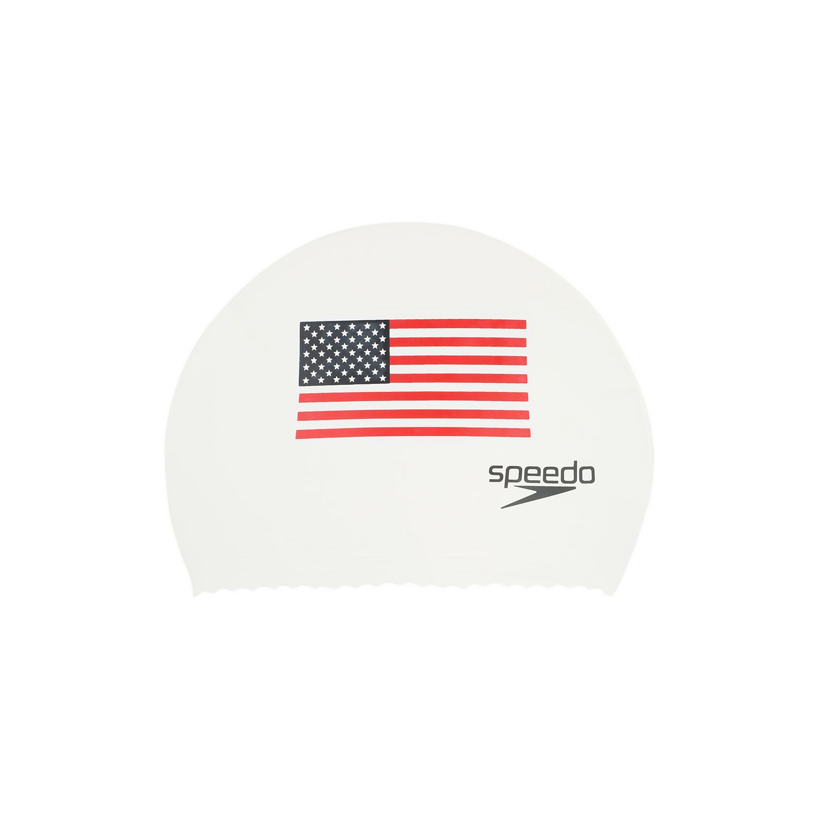 Speedo  USA Flag Late Cap - One Size    : White (13251185 5053744787497) photo