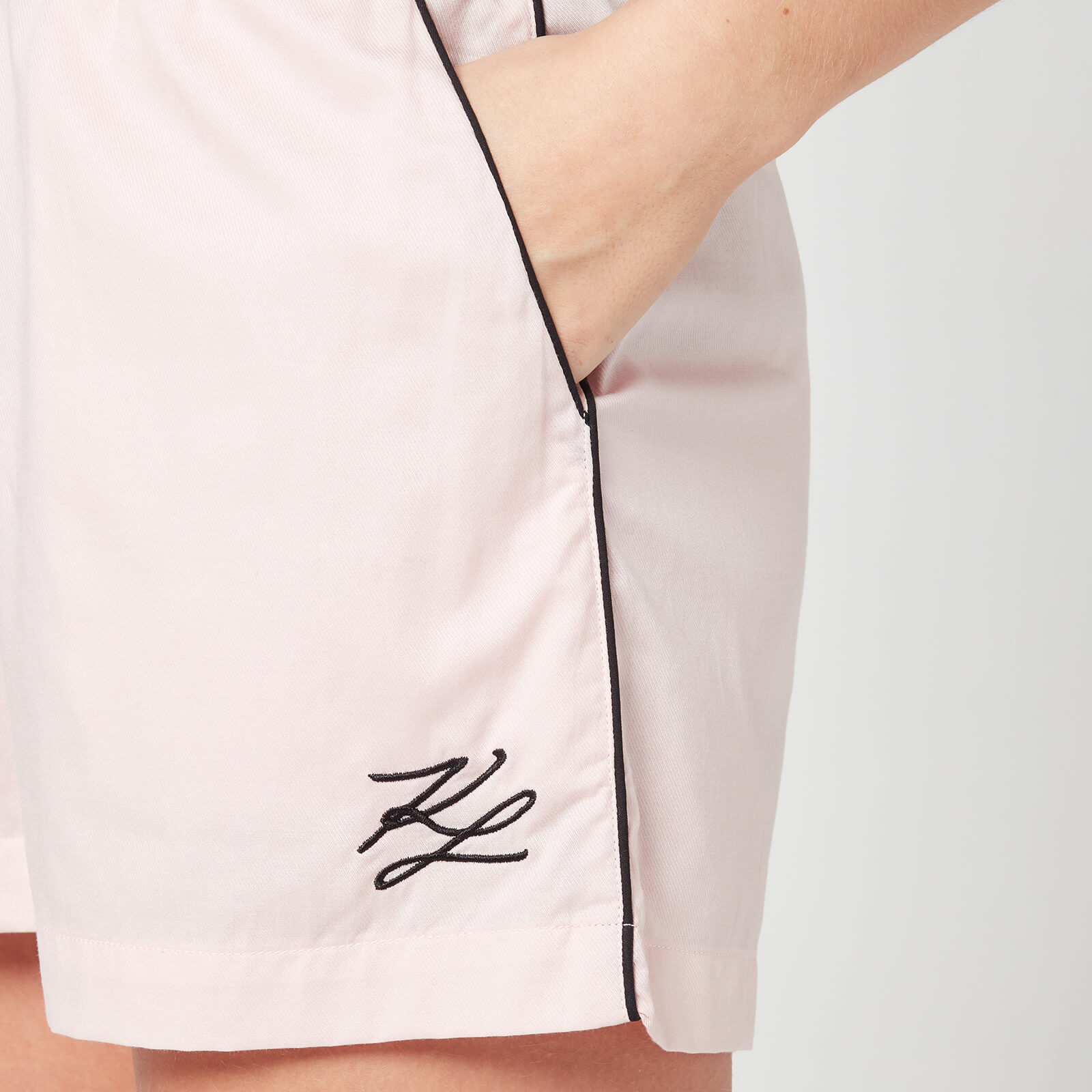 Karl Lagerfeld Women's Pyjama Boxer Shorts - Pink - M