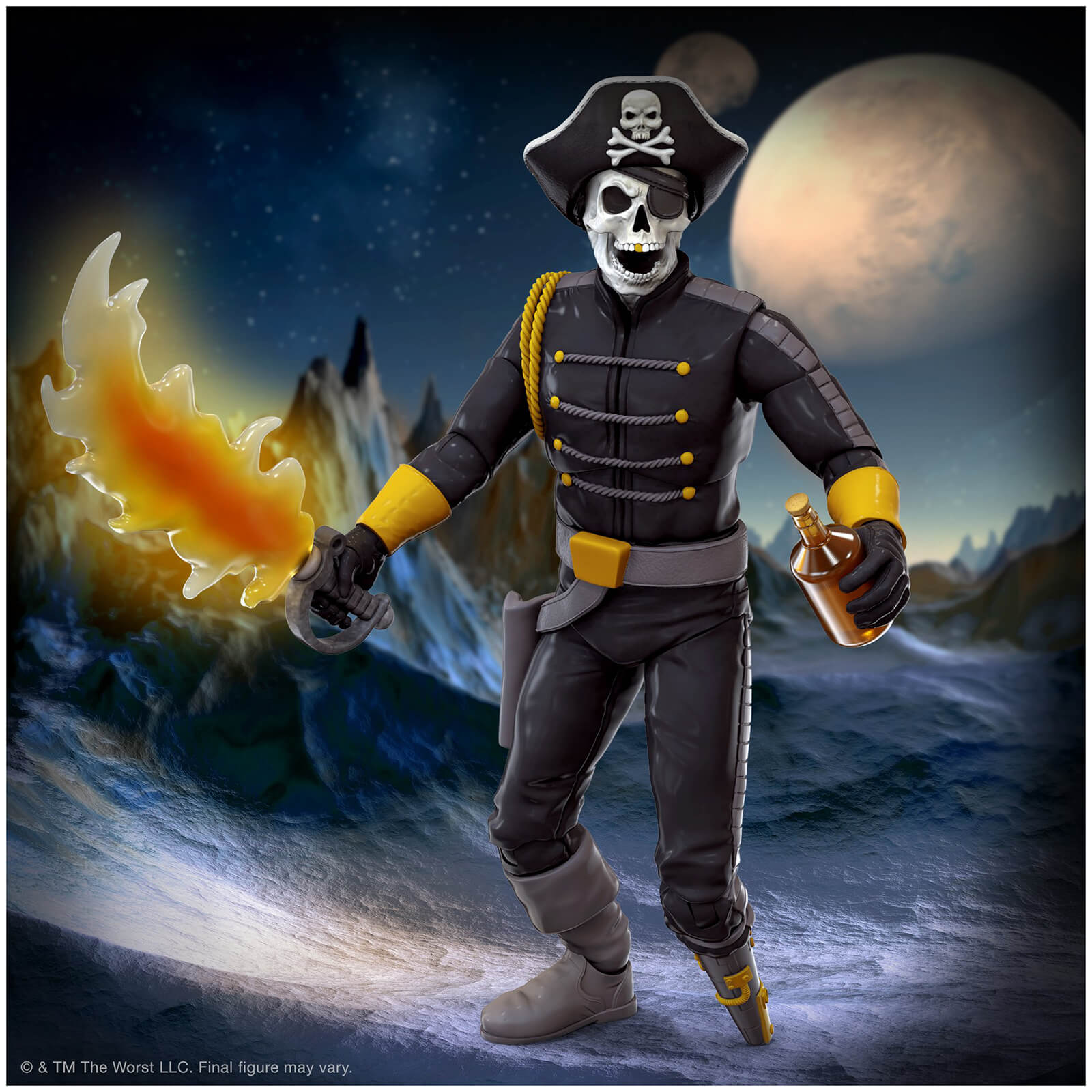 Super7 The Worst ULTIMATES! Figure - Captain Deadstar