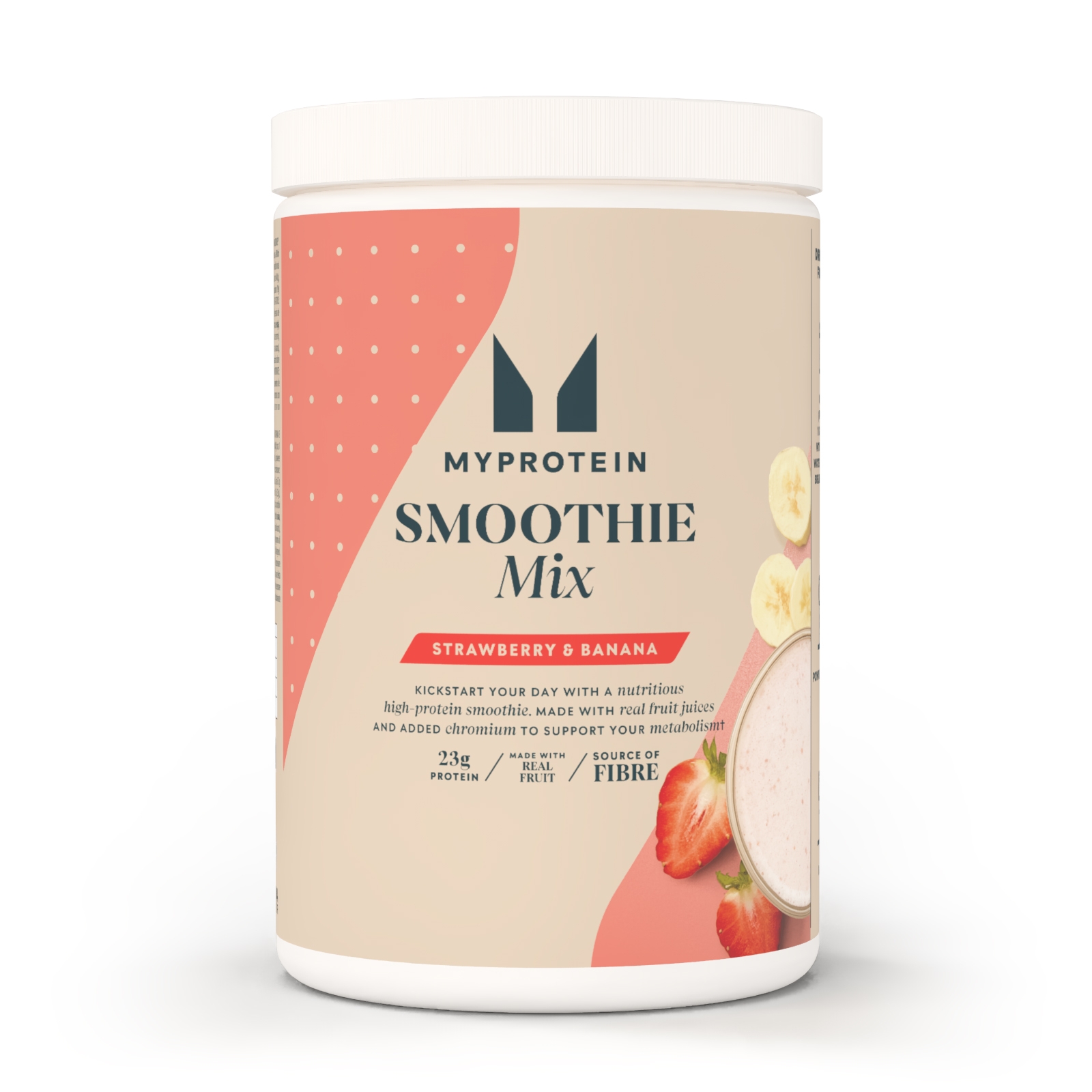 Breakfast Smoothie - 500g - Strawberry and Banana