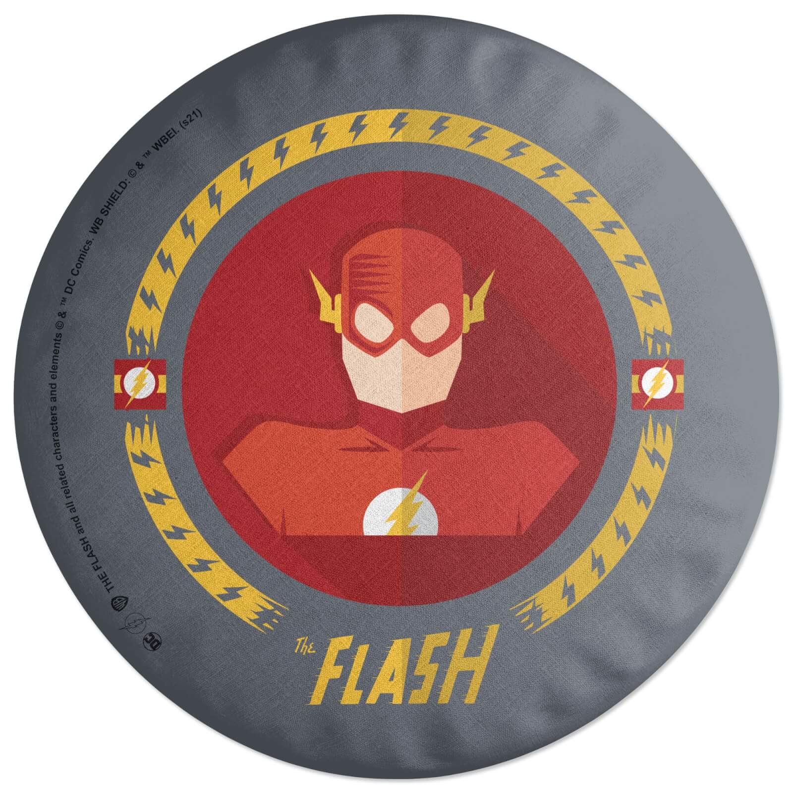Flash Gordon Graphic Art Round Cushion