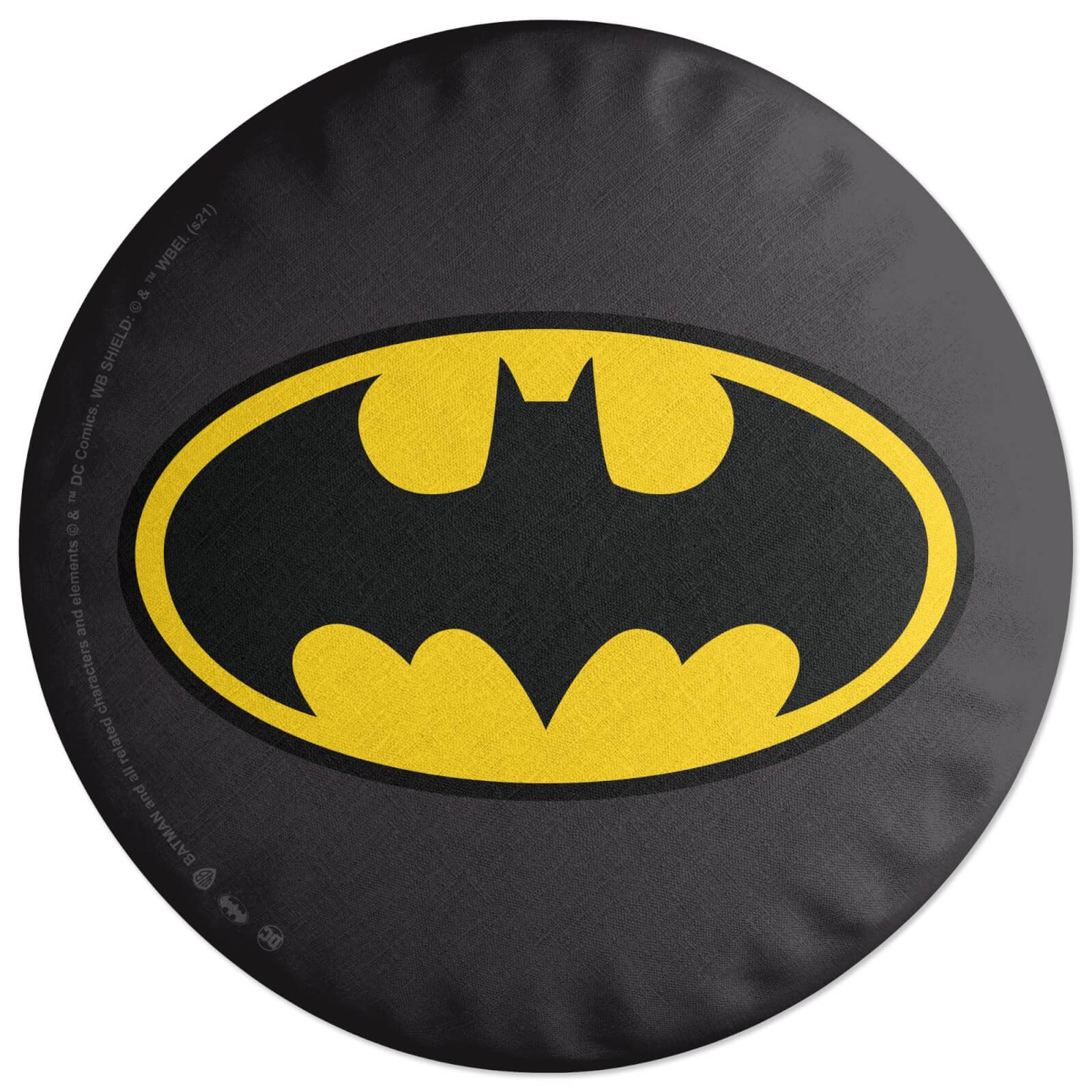 Batman Logo Round Cushion