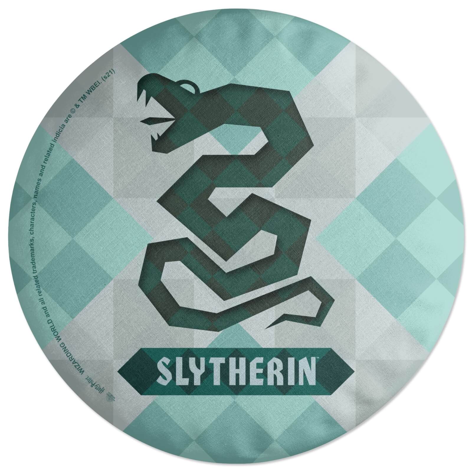 Harry Potter Slytherin Round Cushion