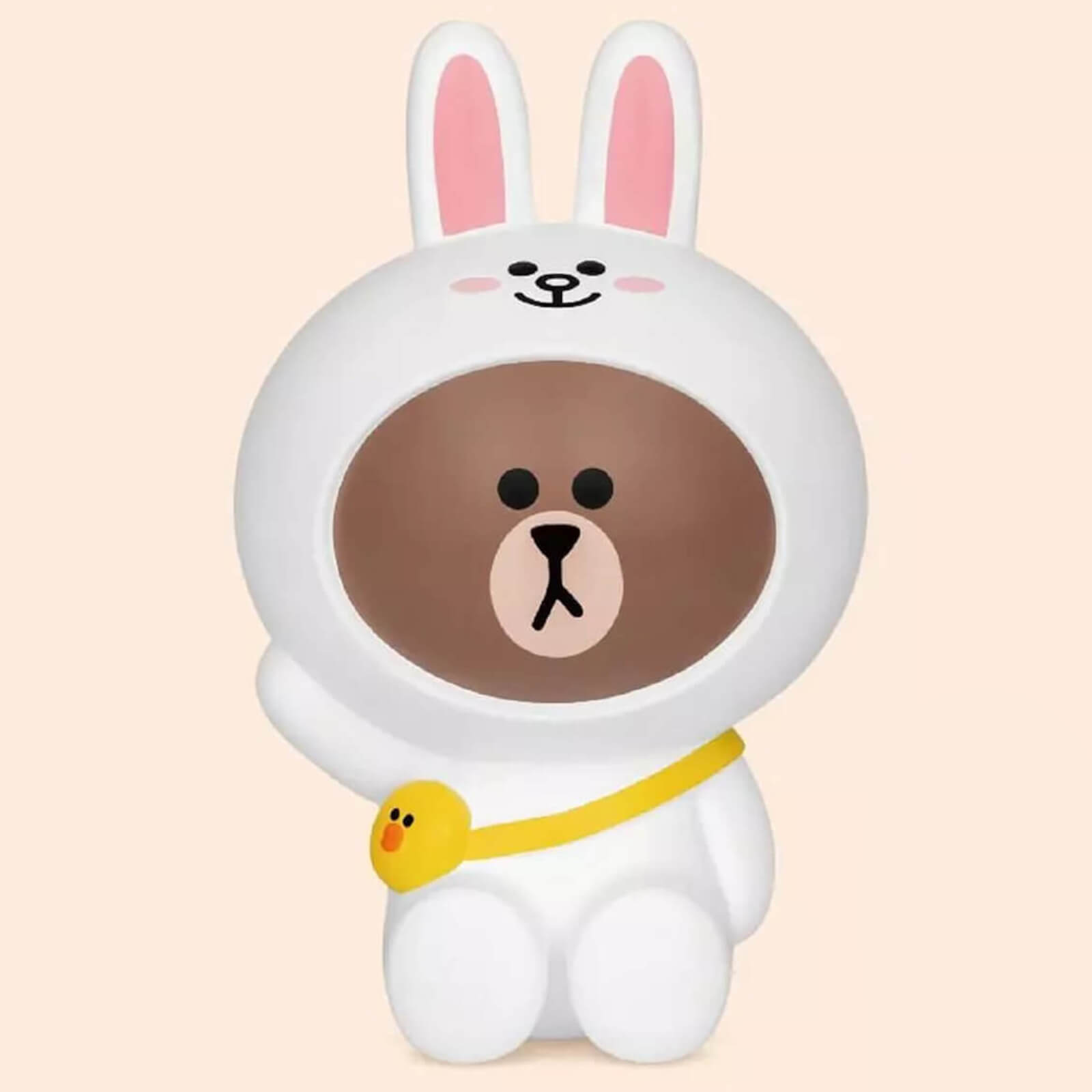 Beast Kingdom Line Friends Vinyl Piggy Bank - Brown (Cony Costume)