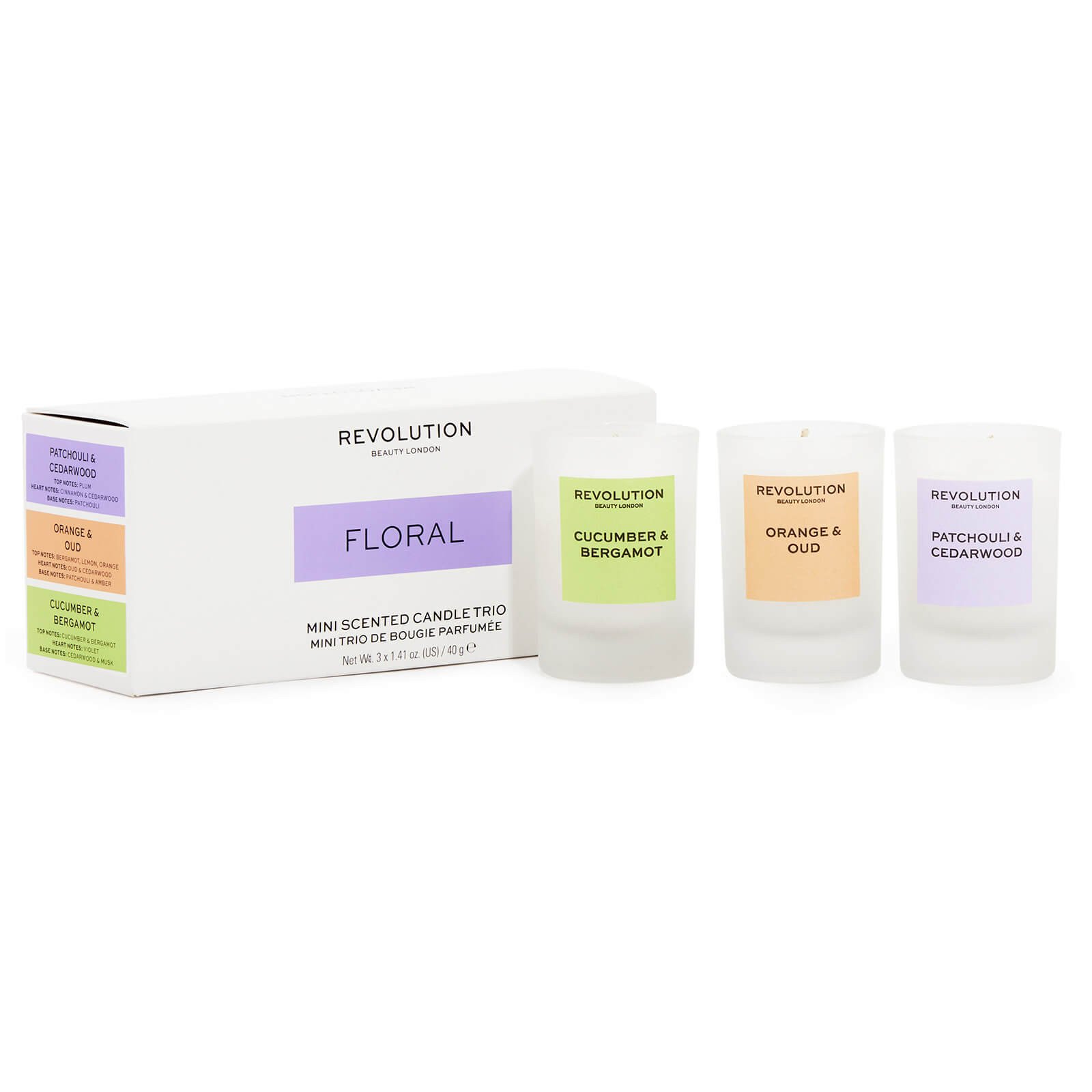 

Makeup Revolution Floral Mini Candle Gift Set
