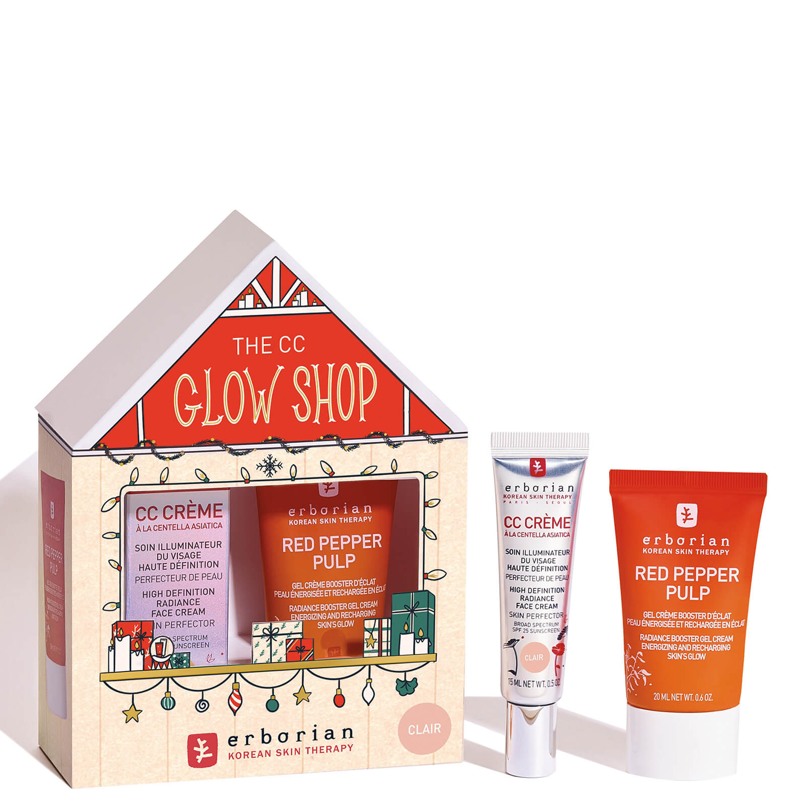 

Erborian The CC Glow Shop Set (Various Shades) - Clair