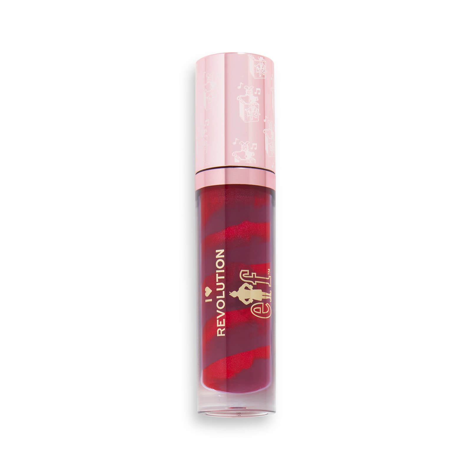 Image of I Heart Revolution x Elf Candy Cane Lip Gloss 7.5ml (Various Shades) - Jack In The Box