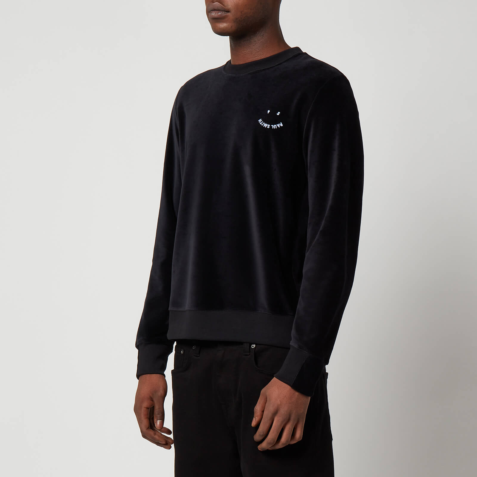 PS Paul Smith Men's Happy Logo Sweatshirt - Black - M