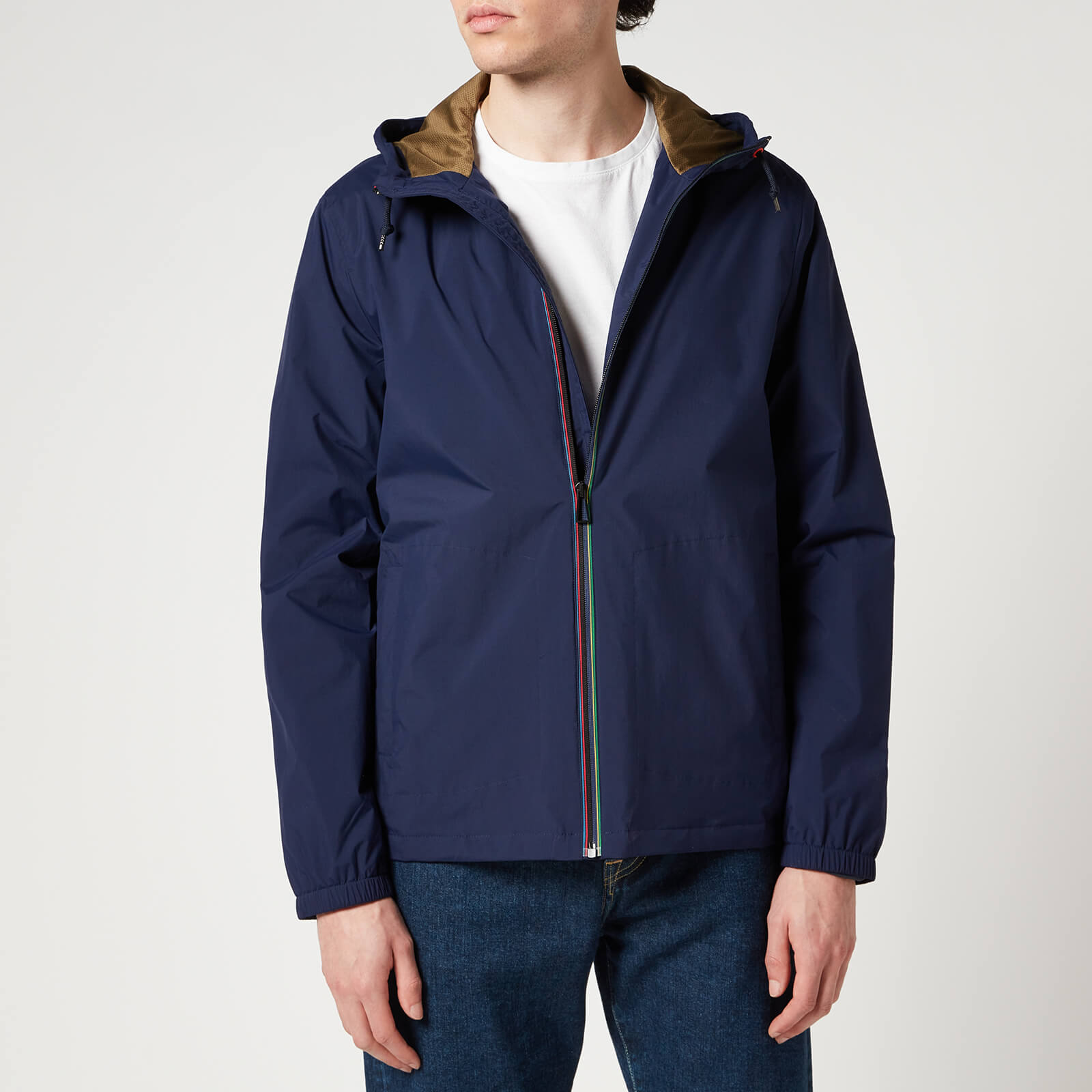 PS Paul Smith Men's Stripe Zip Hooded Jacket - Inky - S