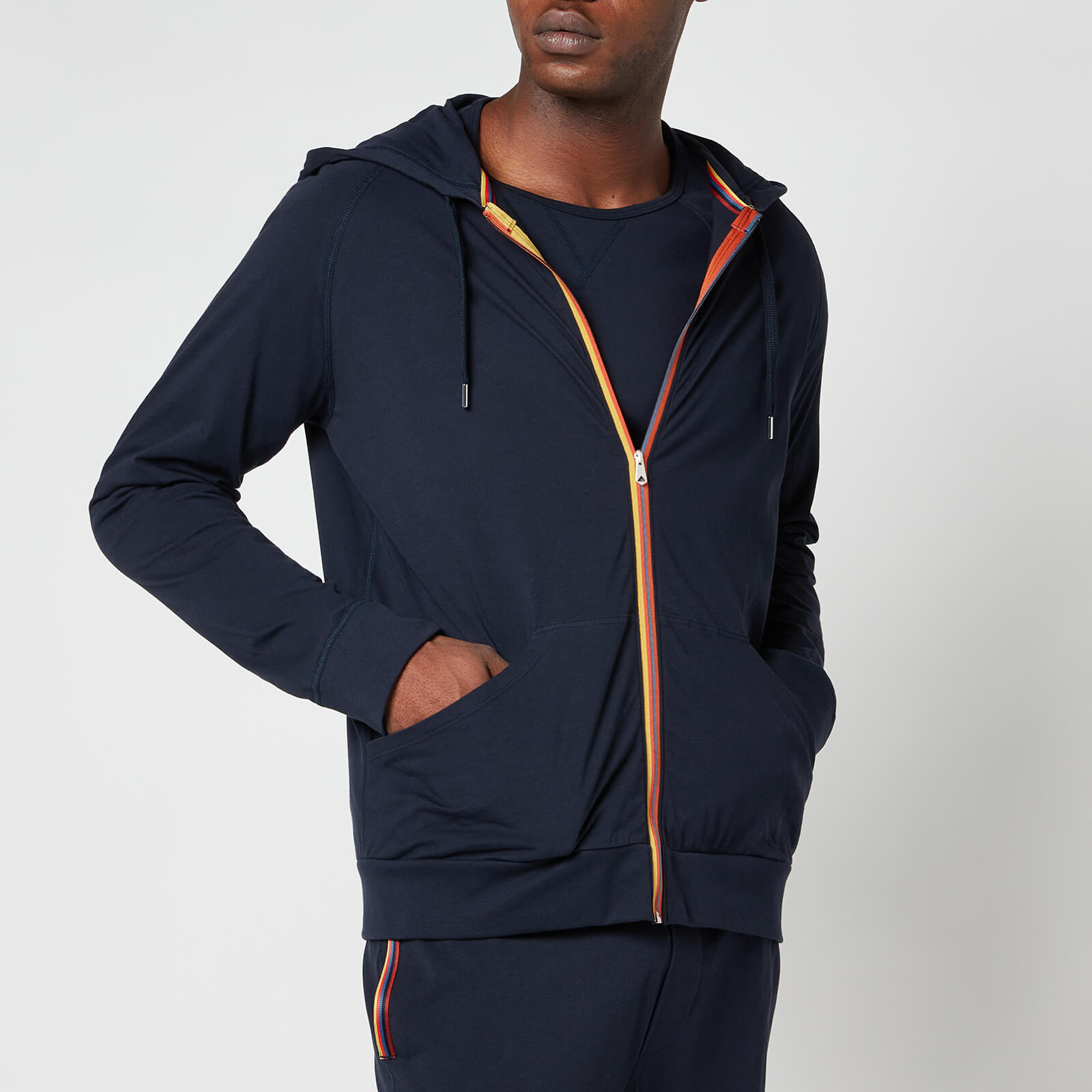PS Paul Smith Men's Tape Zip Through Hoodie - Inky - S