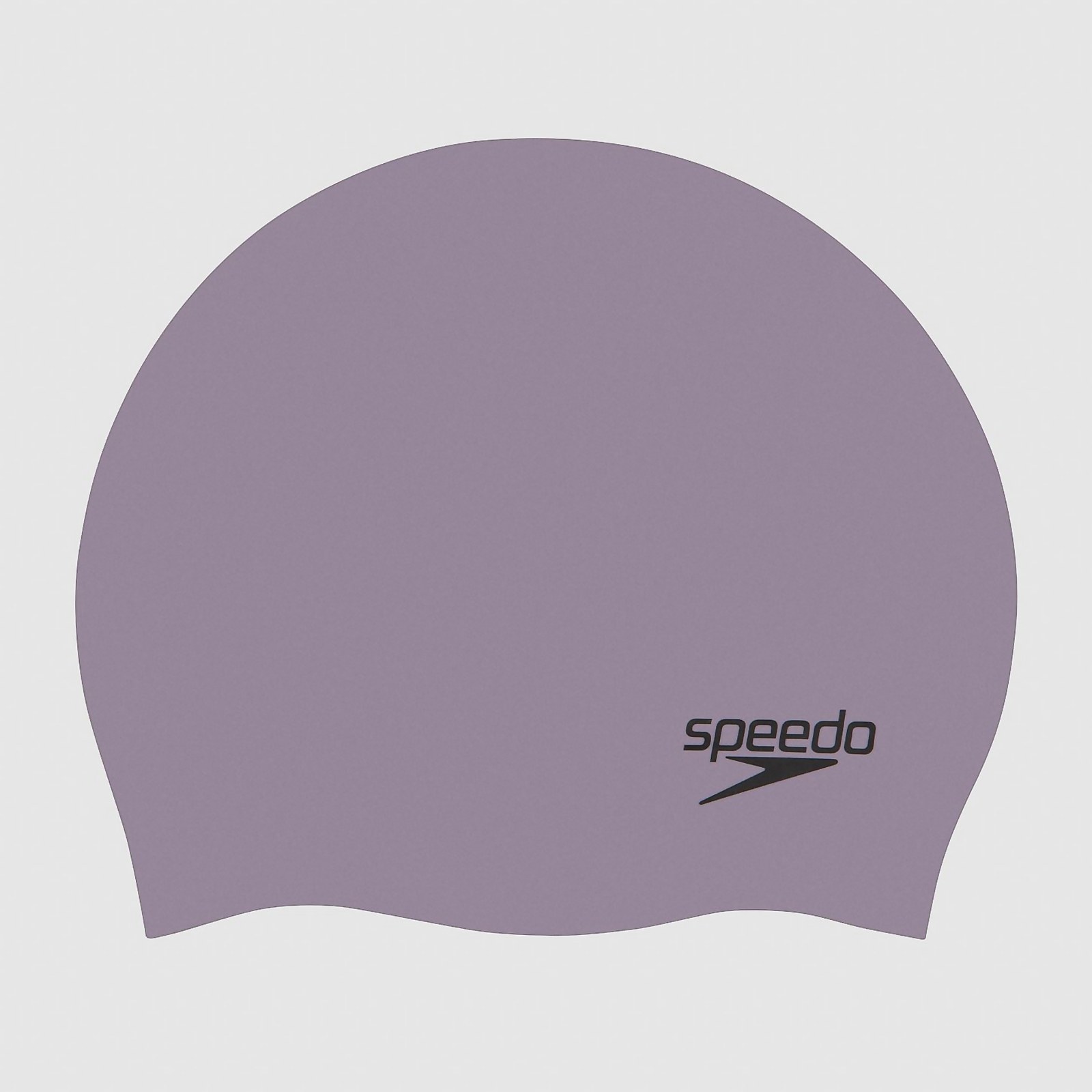 Adult Plain Moulded Silicone Cap Grey