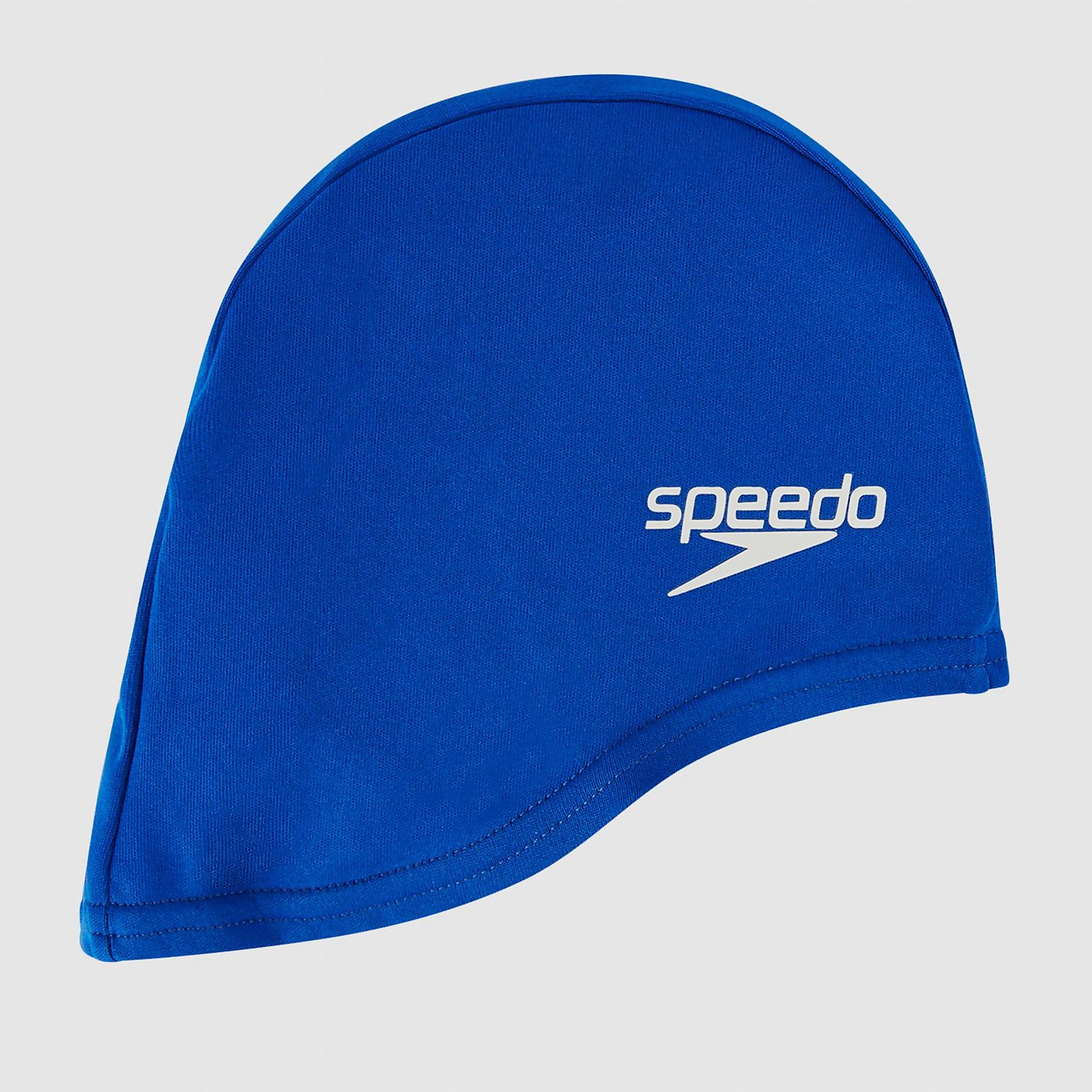 Speedo - Bonnet junior polyester bleu