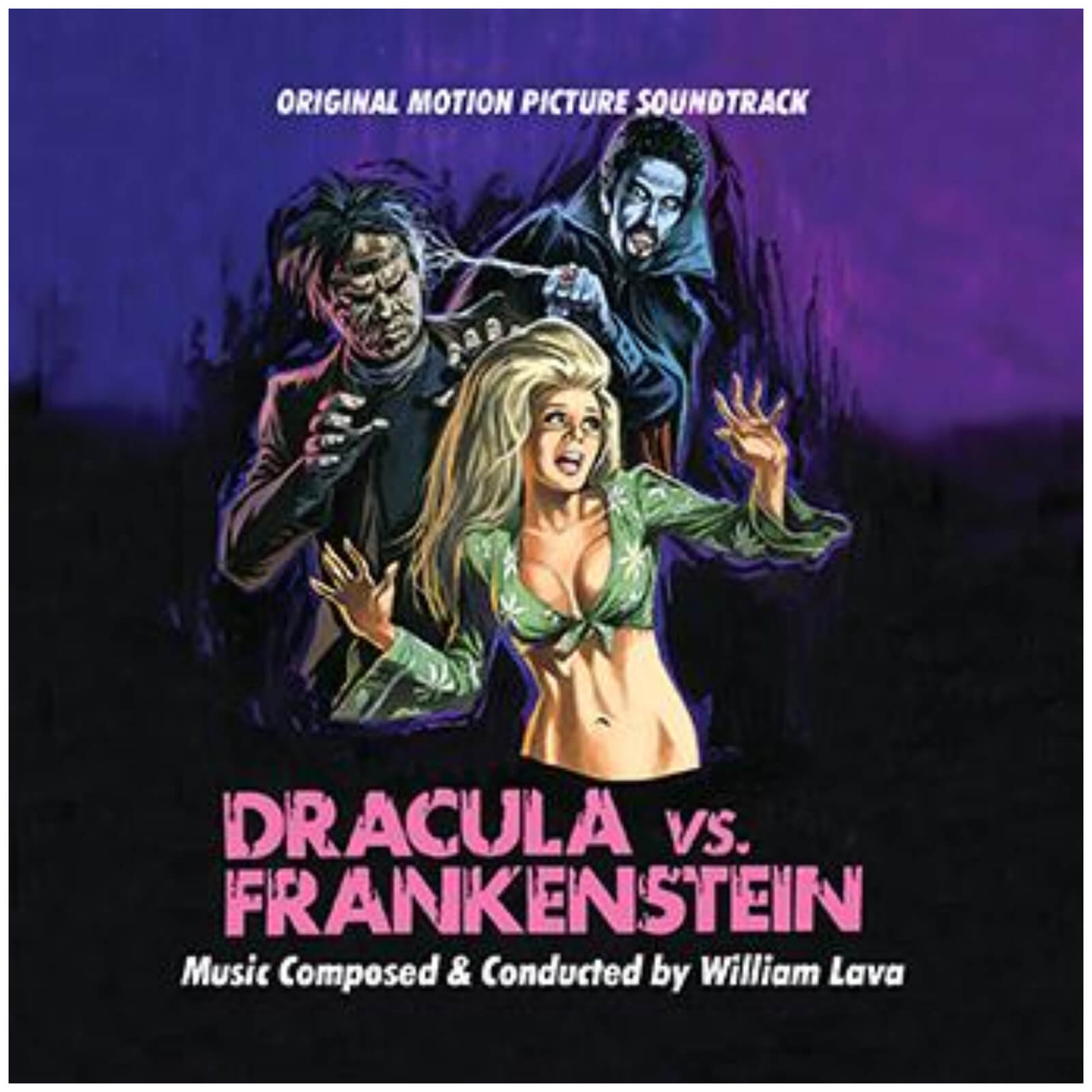 Dracula Vs. Frankenstein (Original Motion Picture Soundtrack) LP (Orange)