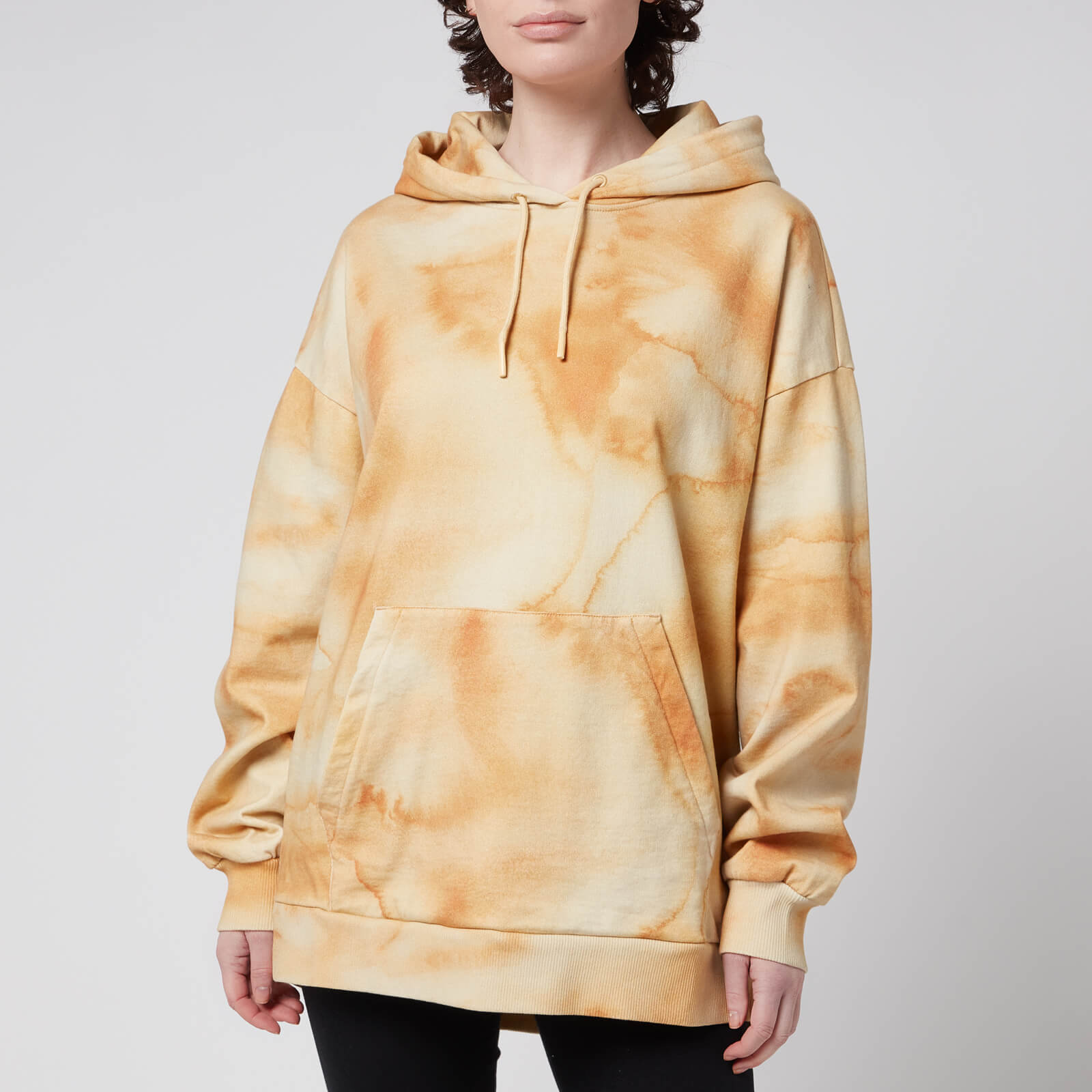 Holzweiler Women's Placebo Print Hoodie - Yellow Mix - M