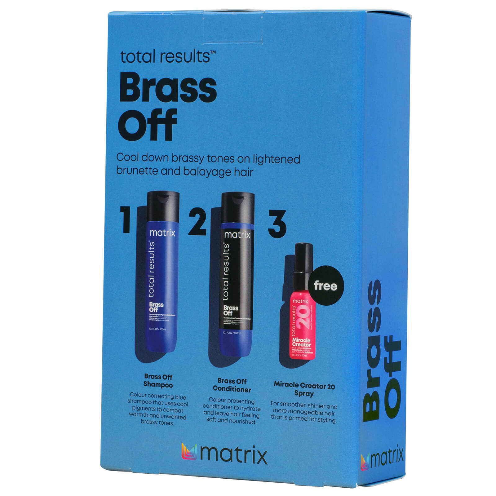 

Подарочный набор Matrix Total Results Brass Off