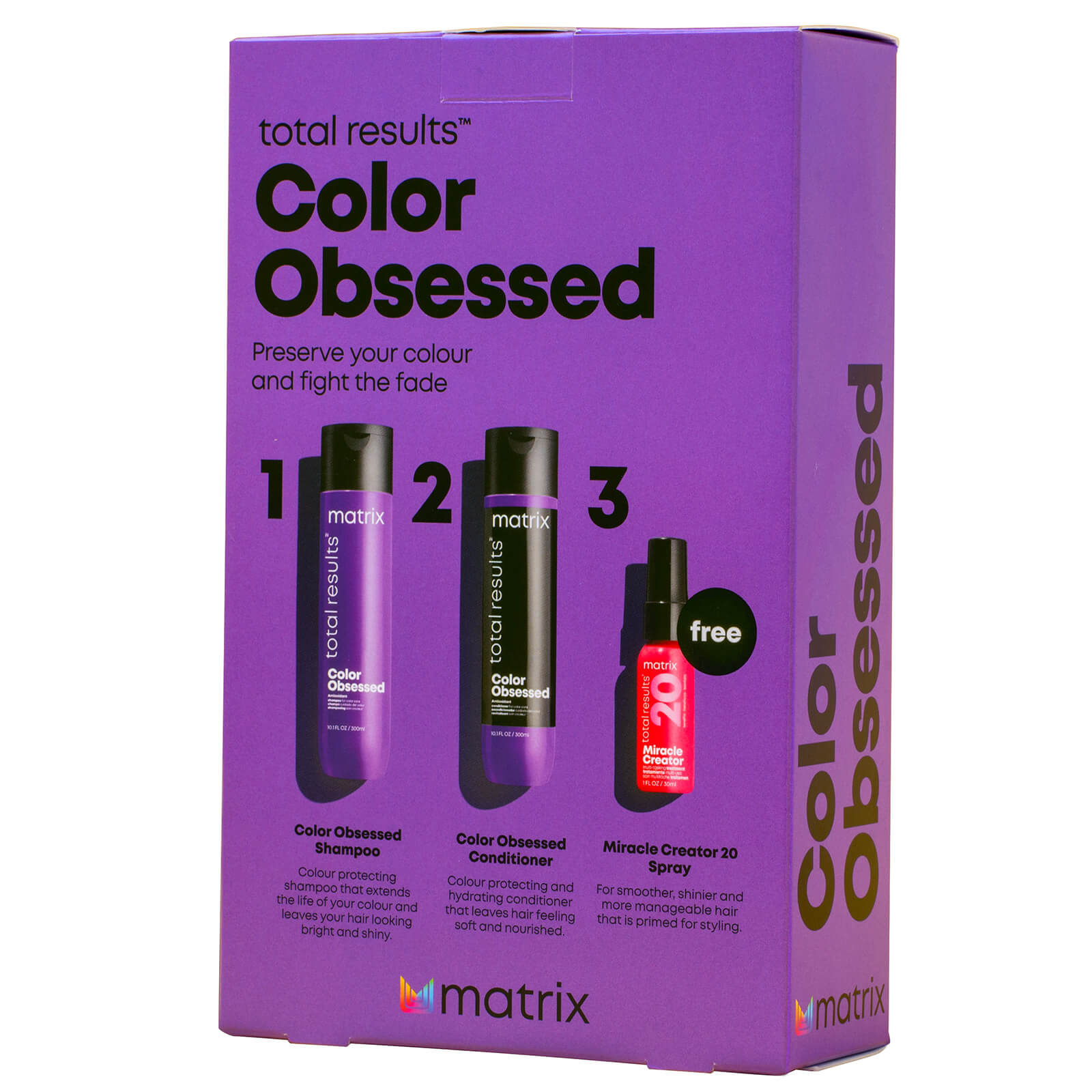 

Подарочный набор Matrix Total Results Colour Obsessed