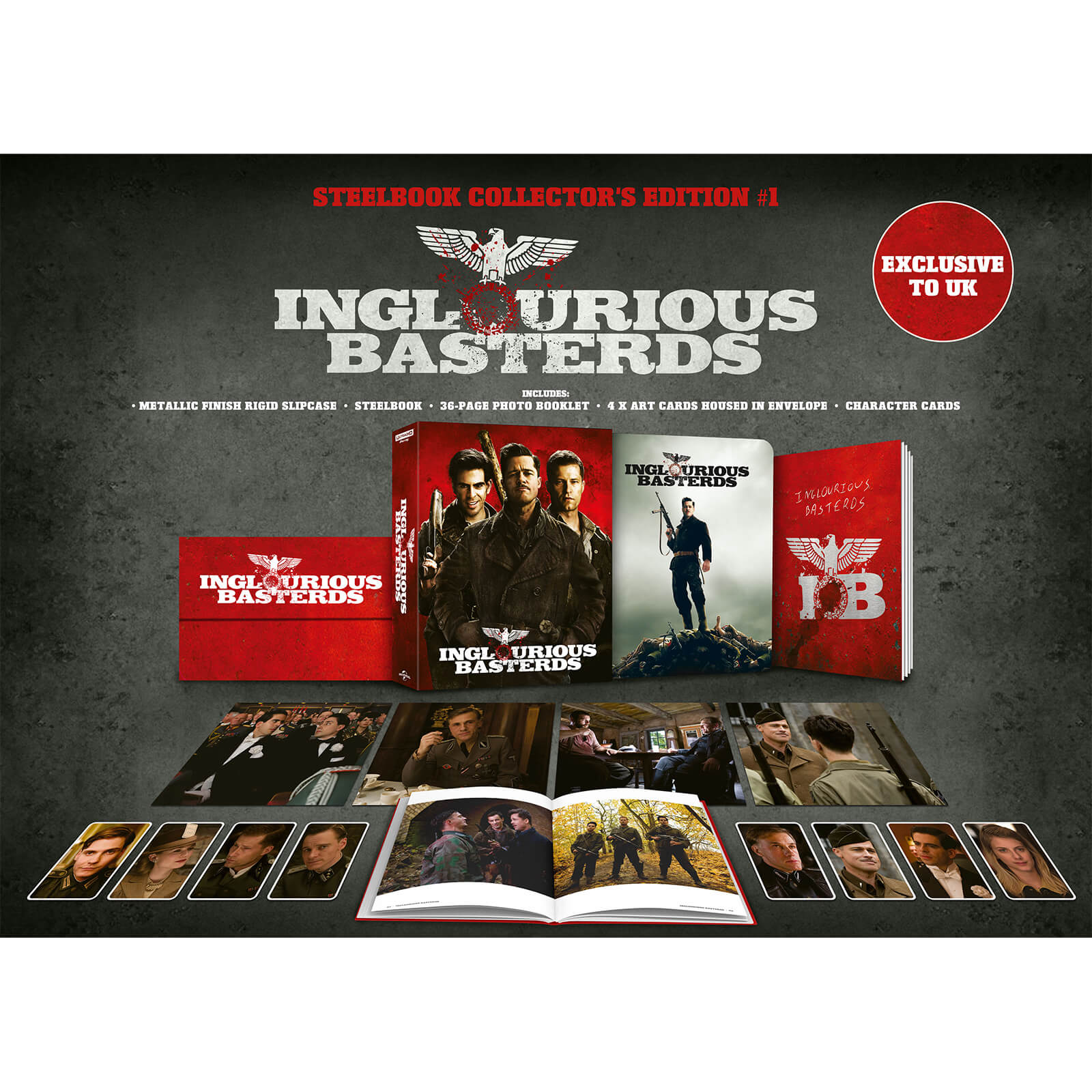 

Inglourious Basterds - Édtion Collector 4K Ultra HD #1 - Exclusivité Zavvi
