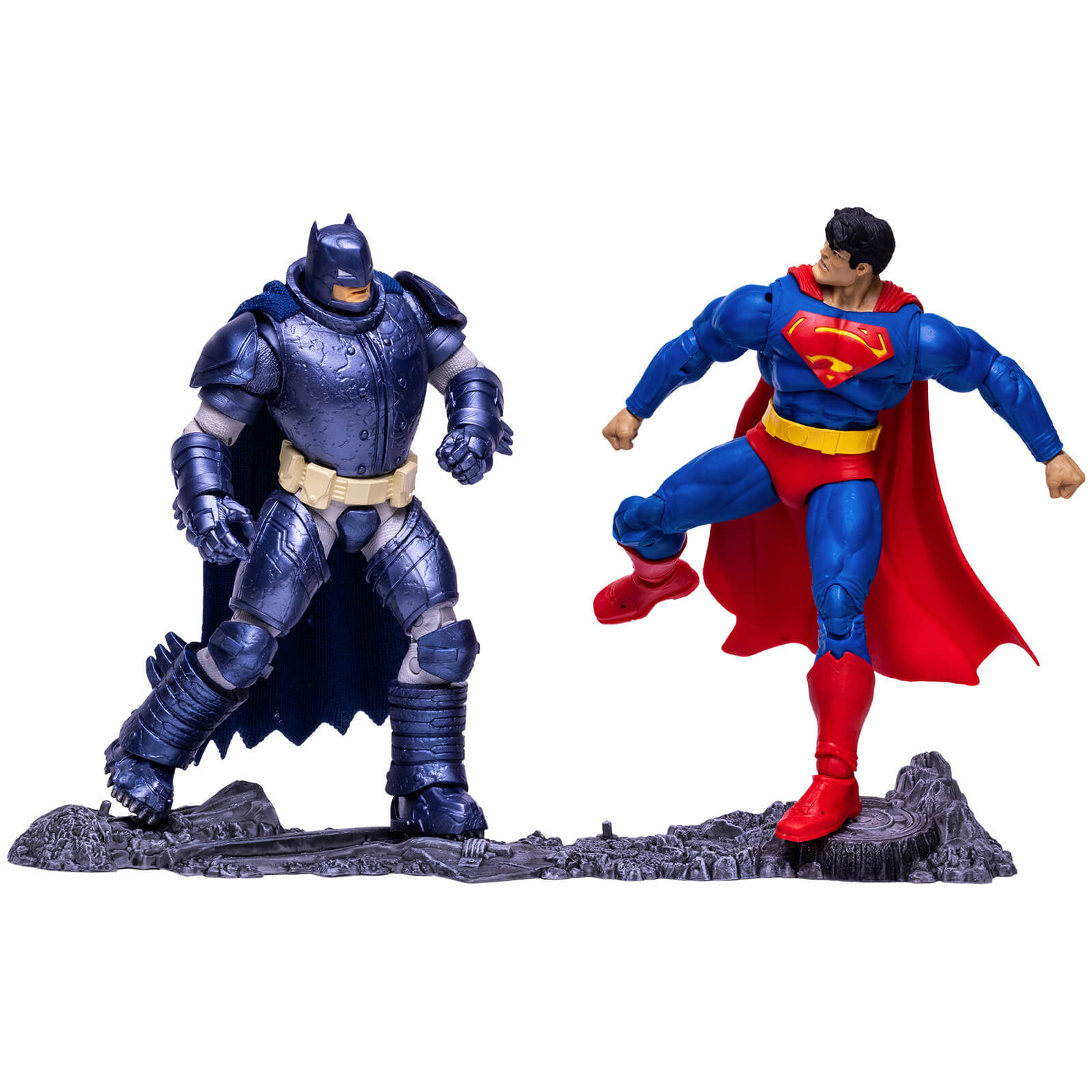 McFarlane DC Multiverse 7  Action Figure Multipack - Superman Vs. Armored Batman