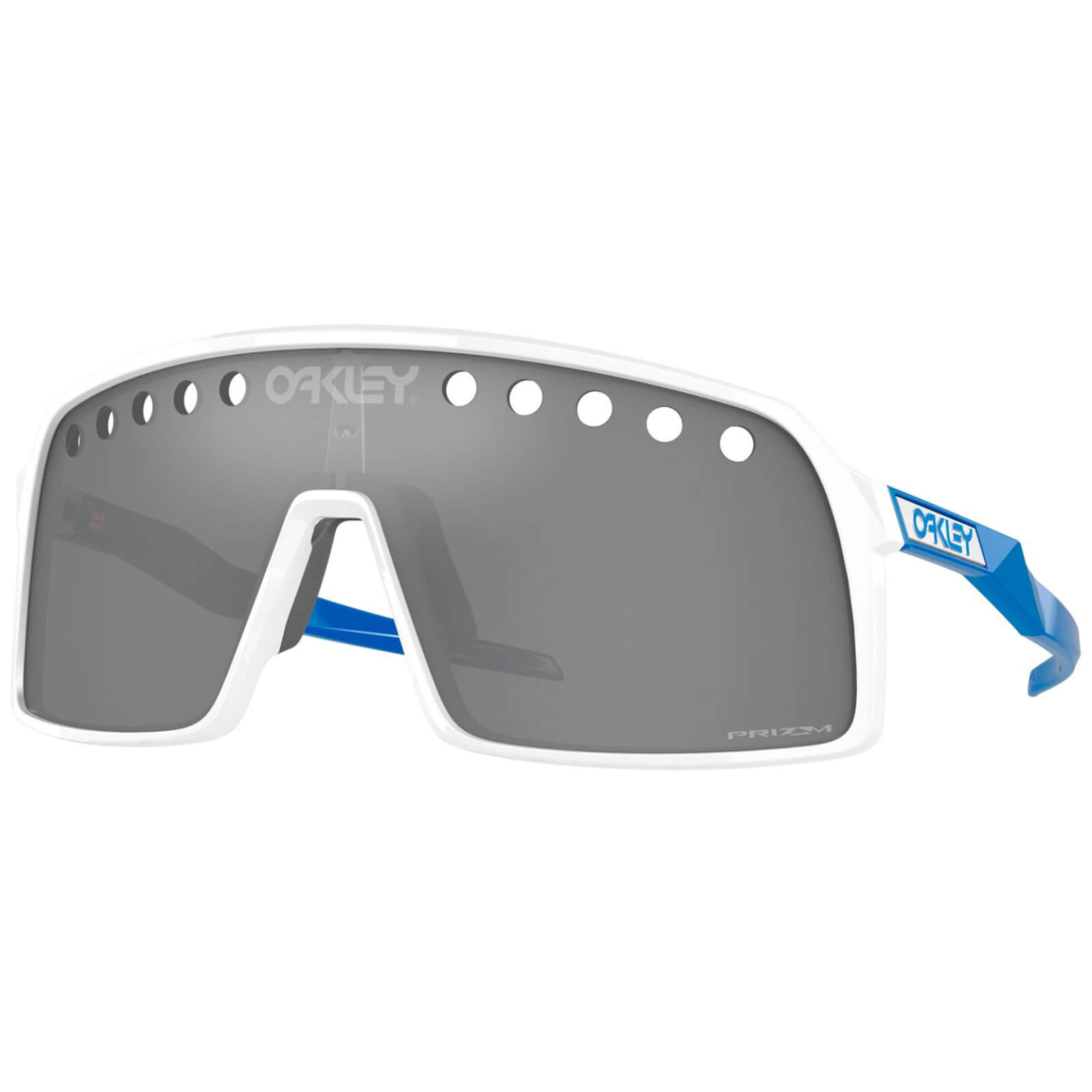 Oakley Sutro Eyeshade Polished White/Prizm Black Sunglasses