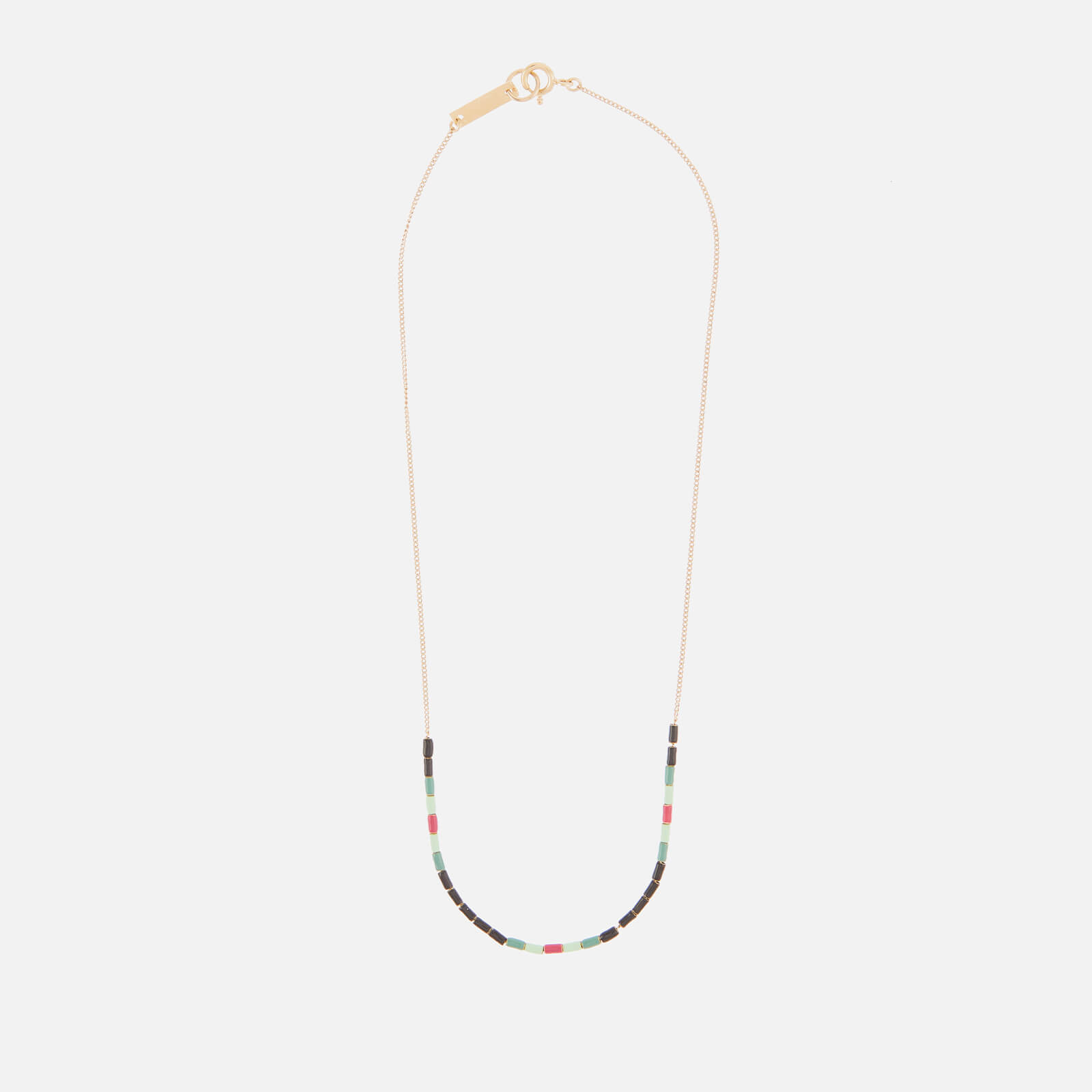Isabel Marant Women's Collier Bead Necklace - Black