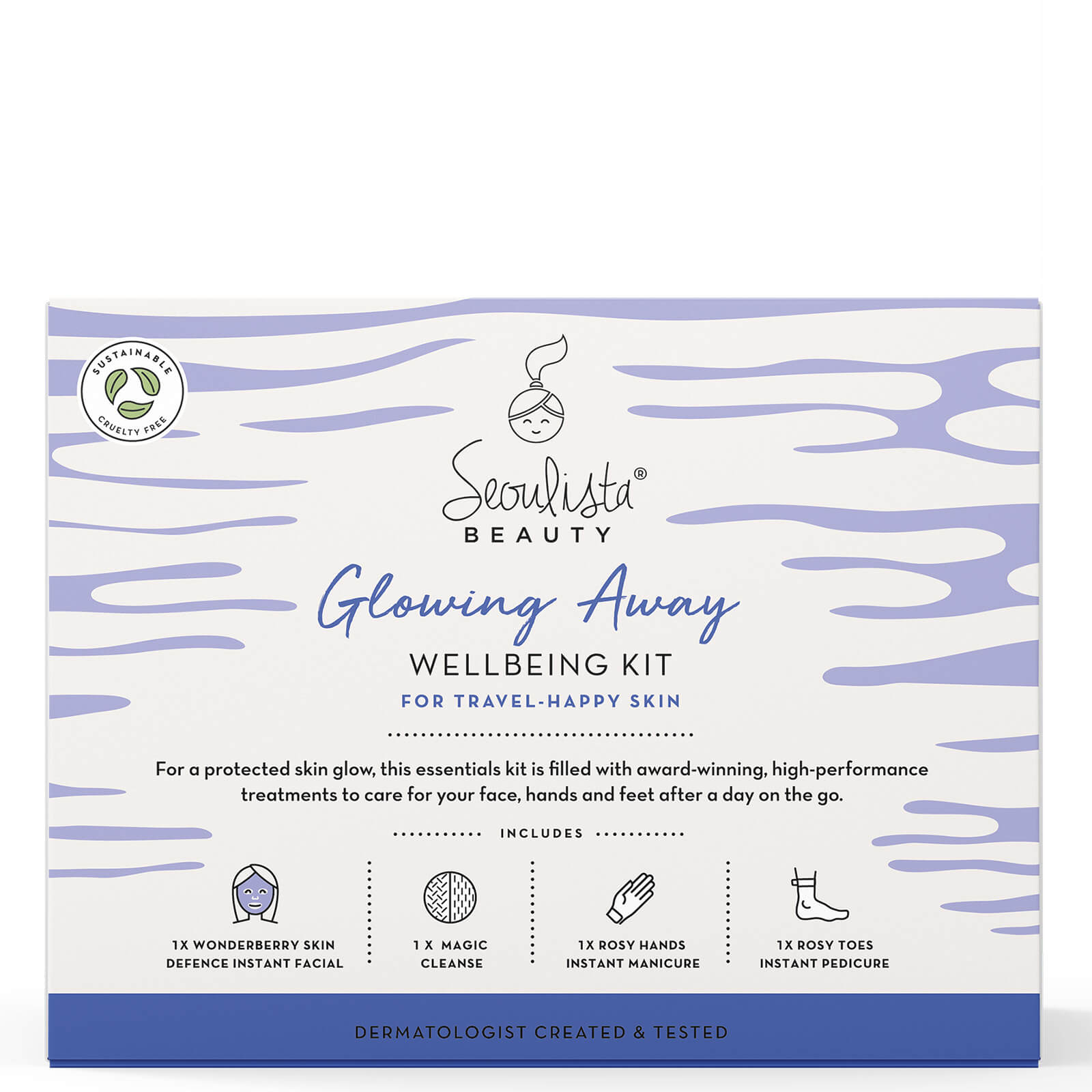 

Seoulista Beauty Glowing Away Wellbeing Kit - Travel-Happy Skin