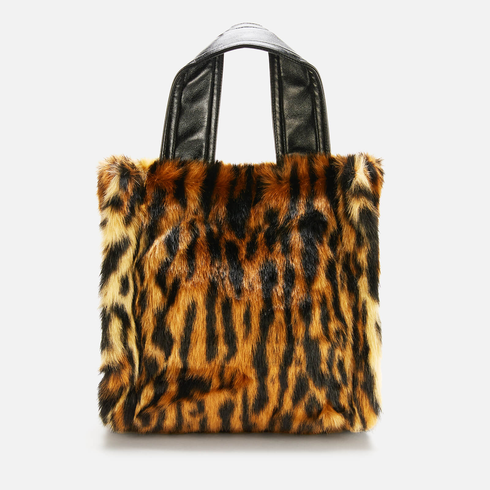 Stand Studio Women's Lucille Bag - Faux Fur Leo