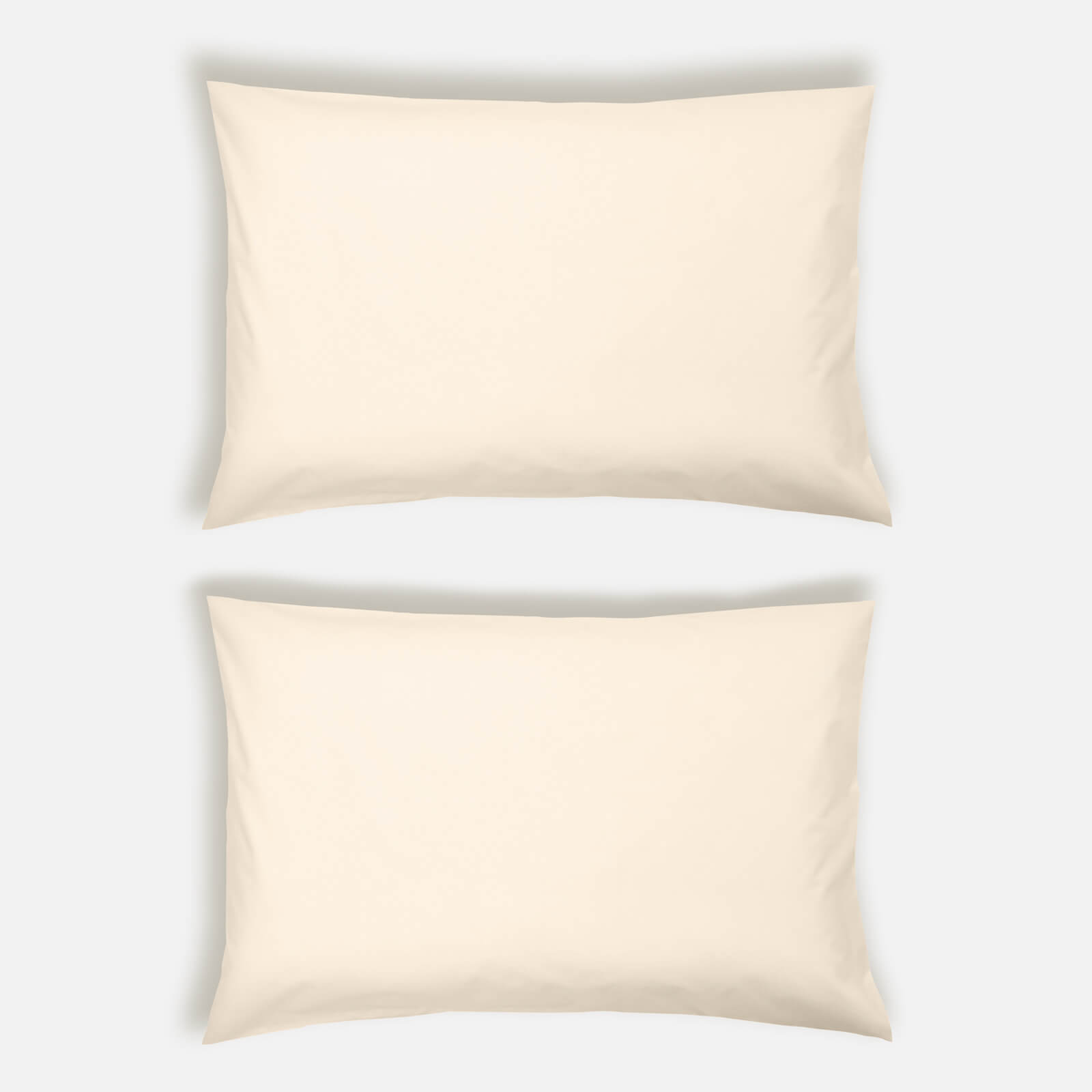 in home 200 Thread Count 100% Organic Cotton Pillowcase Pair - Natural