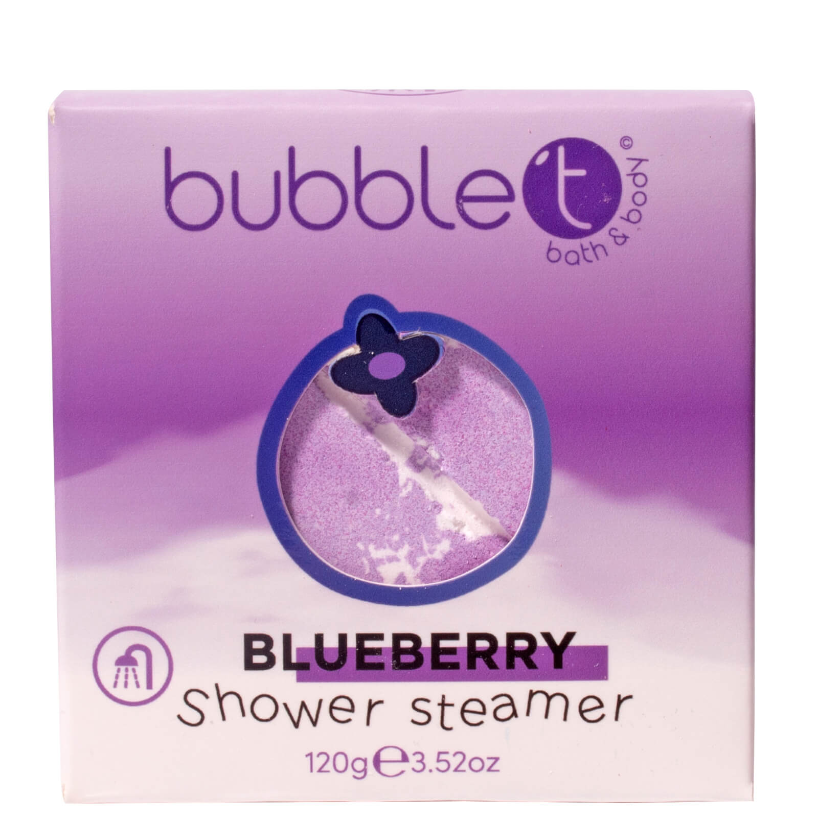

Bubble T Shower Steamer - Blueberry
