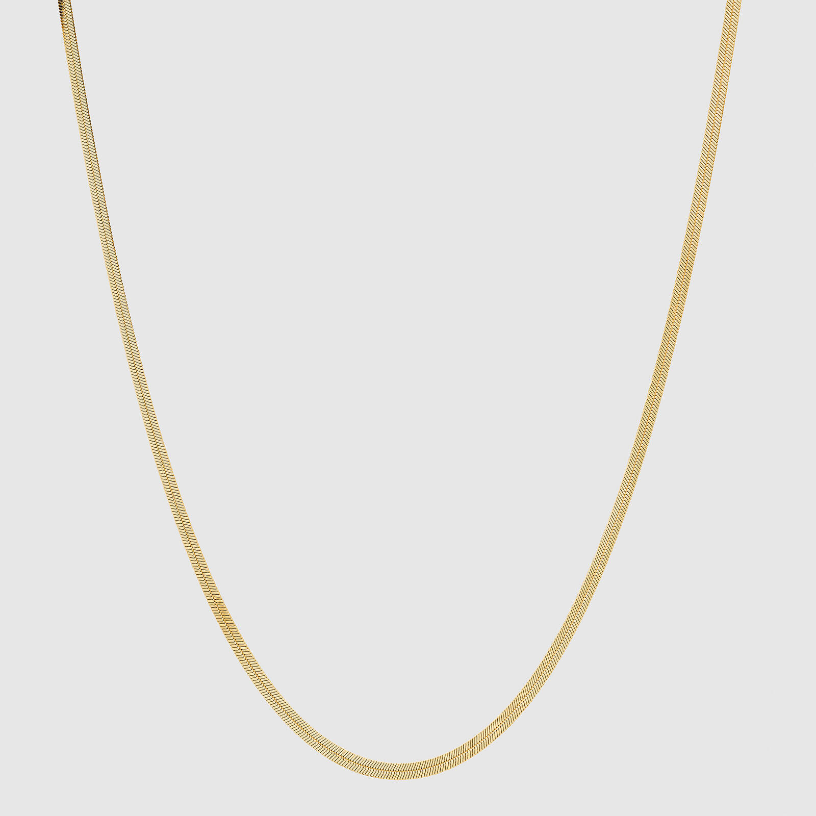 Tom Wood Women's Herringbone Chain - Gold