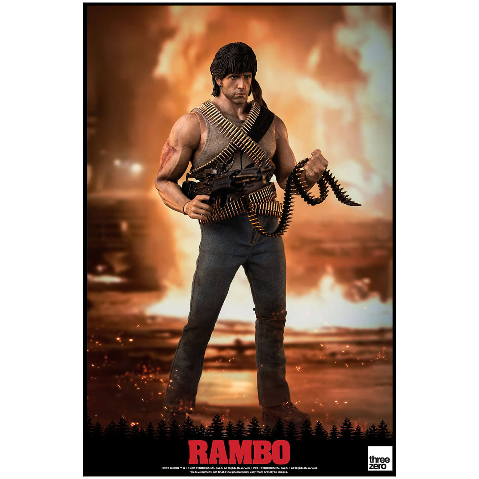 ThreeZero Rambo: First Blood Action Figure 1/6 John Rambo 30 cm