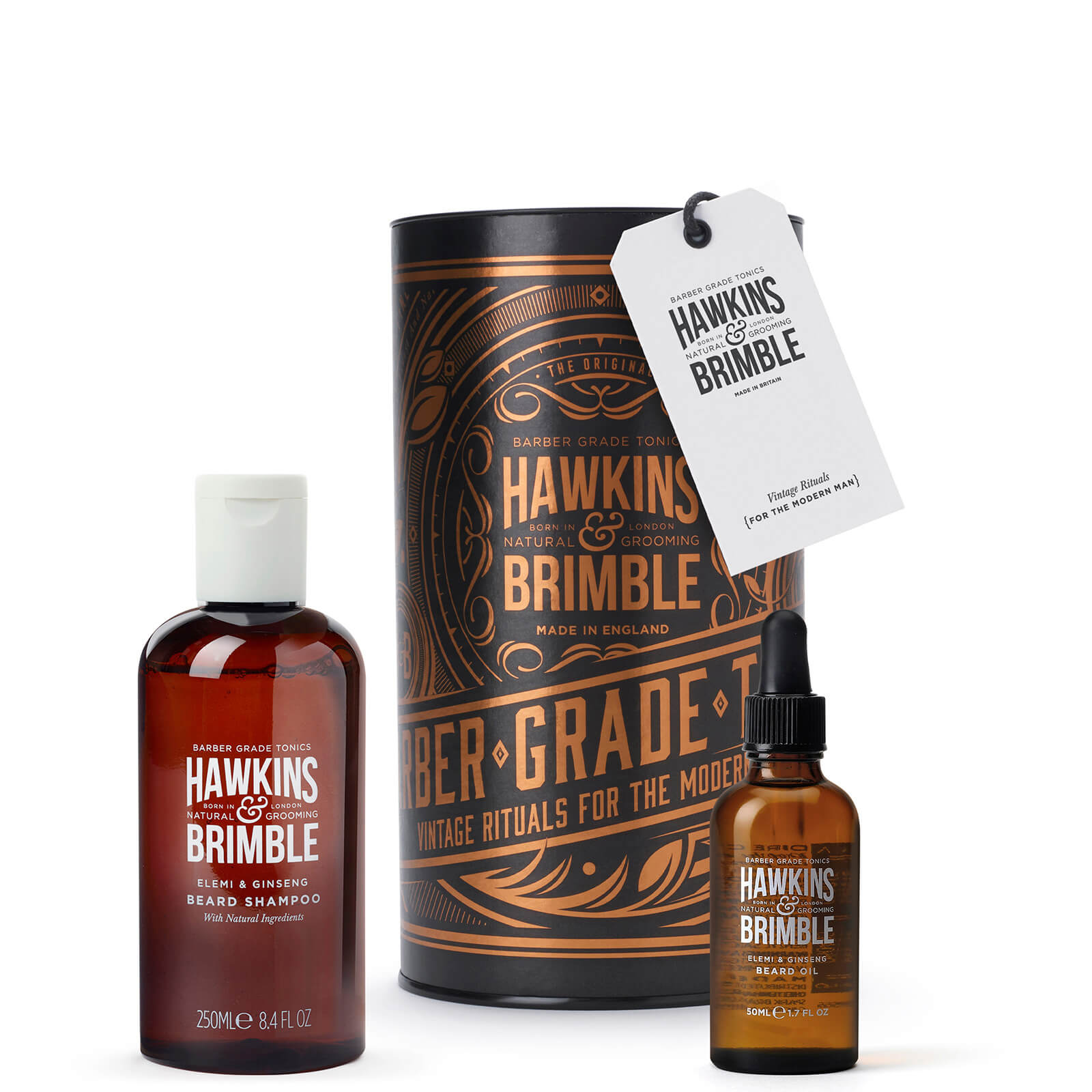 Coffret cadeau barbe Hawkins & Brimble