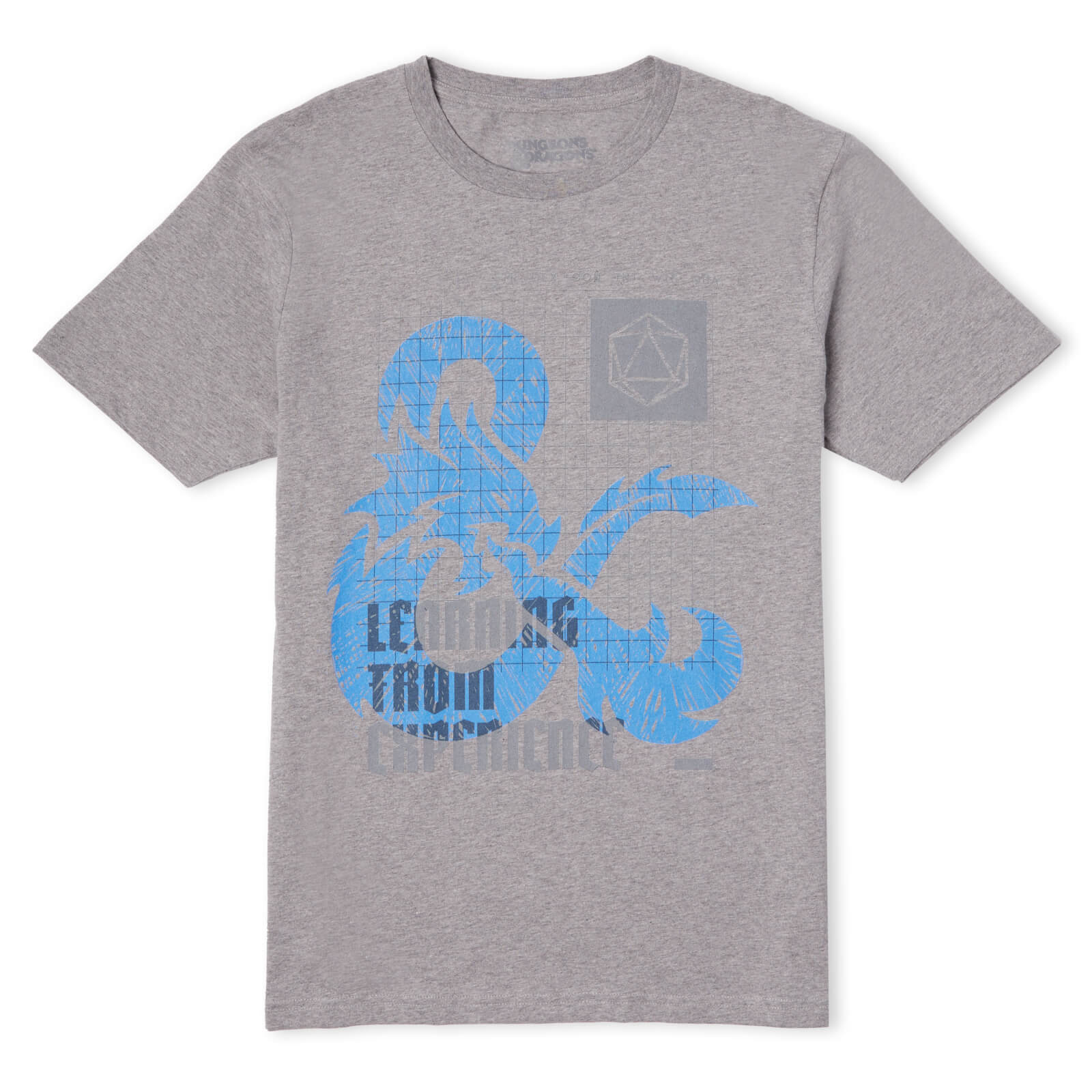 Dungeons & Dragons Learning From Experience T-Shirt Unisexe - Gris - L