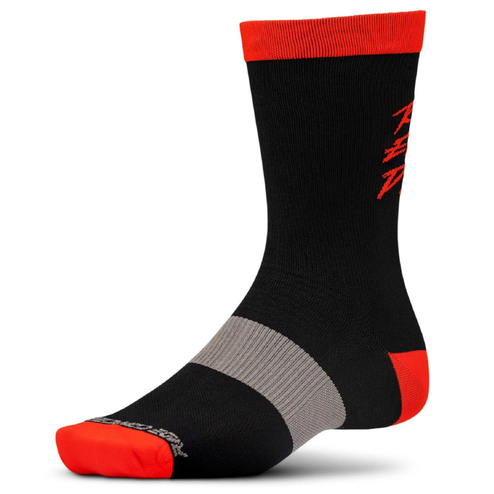 Ride Concepts Ride Every Day MTB Socks - M - Black/Red